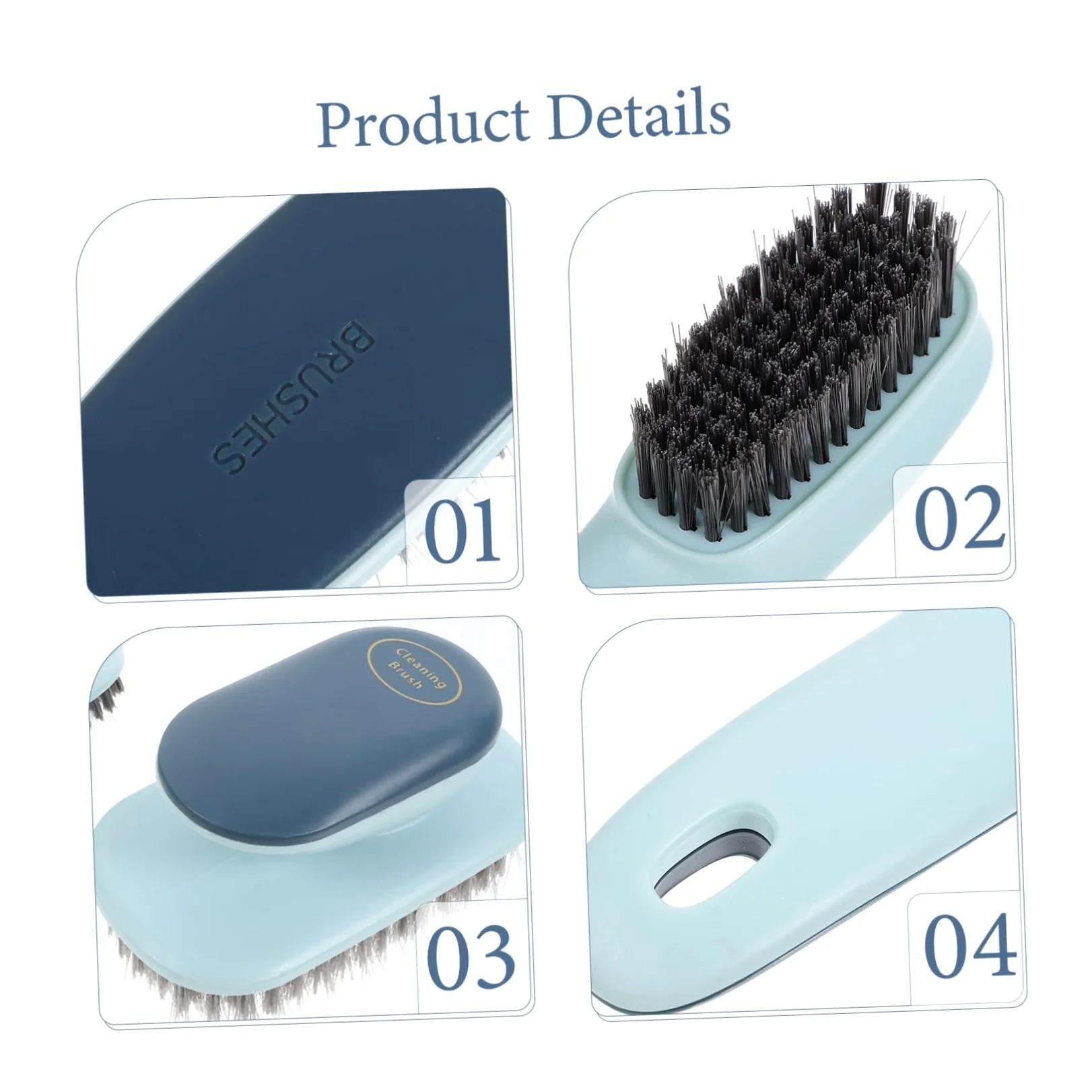 PRETYZOOM 5 Juegos De Herramientas De Limpieza Cepillo De Limpieza Cepillo para Fregar Zapatos Kit De Fregado para Zapatos s Multifuncionales De Lavandería De