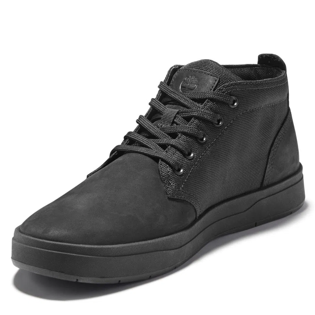 Timberland Davis Square F/L Chukka Zapatillas para Hombre, Black, 43 EU