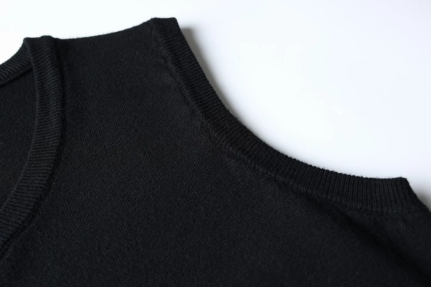 Hombre Invierno Sin Mangas con Cuello En V Chaleco Casual de Negocios Casual Suéter Sin Mangas Punto Chaleco suéter Caballero Suéter Cardigans Tank Tops