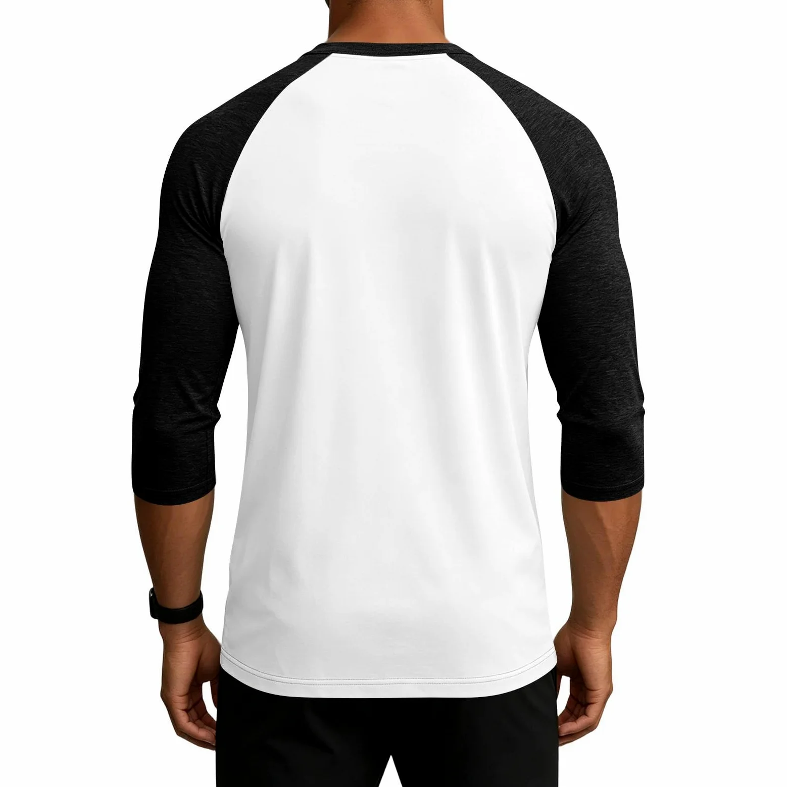 Pack de 3 camisetas raglán de manga tres cuartos para hombre Urban Classics Sport