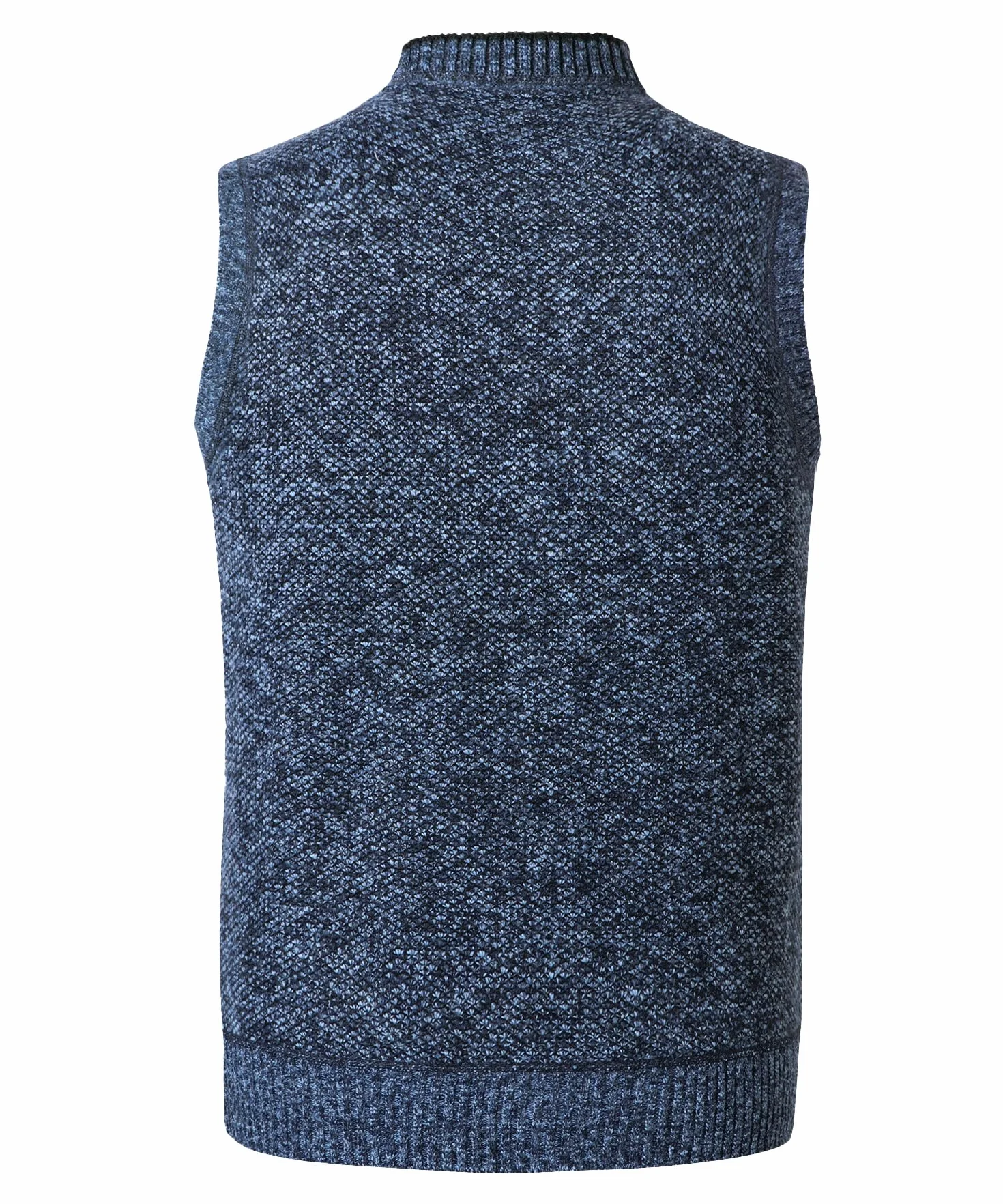 Chaleco de Punto para Hombre Cárdigan sin Mangas de Hombre Casuales Chaleco de Suéter Liso de Color Suéter de Punto Pullover Elegante