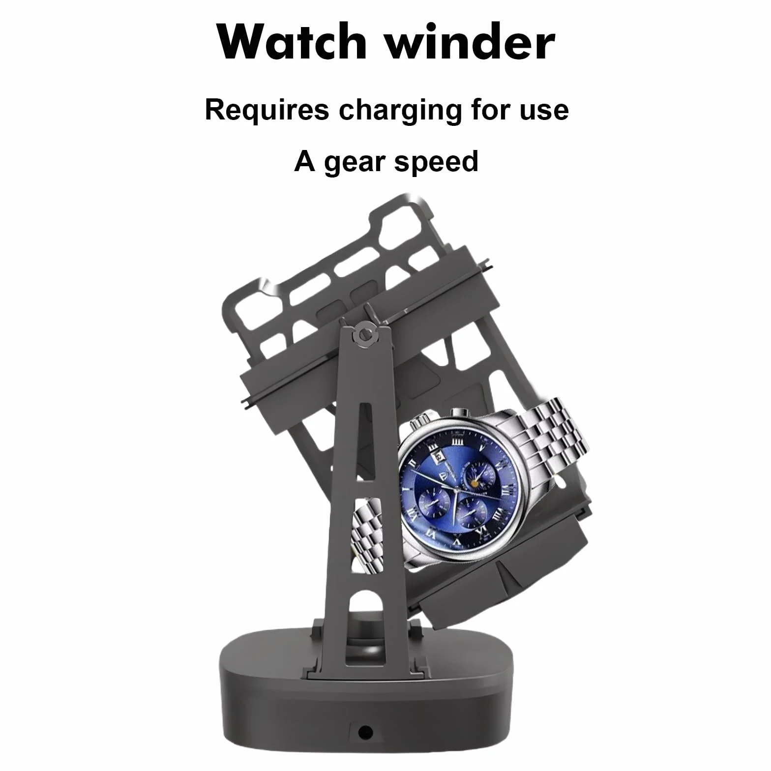 GBKDQQ Enrollador automático de relojes, rotador automático de relojes, enrollador automático para relojes automáticos, para reloj de pulsera y muñeca, para hombres y mujeres