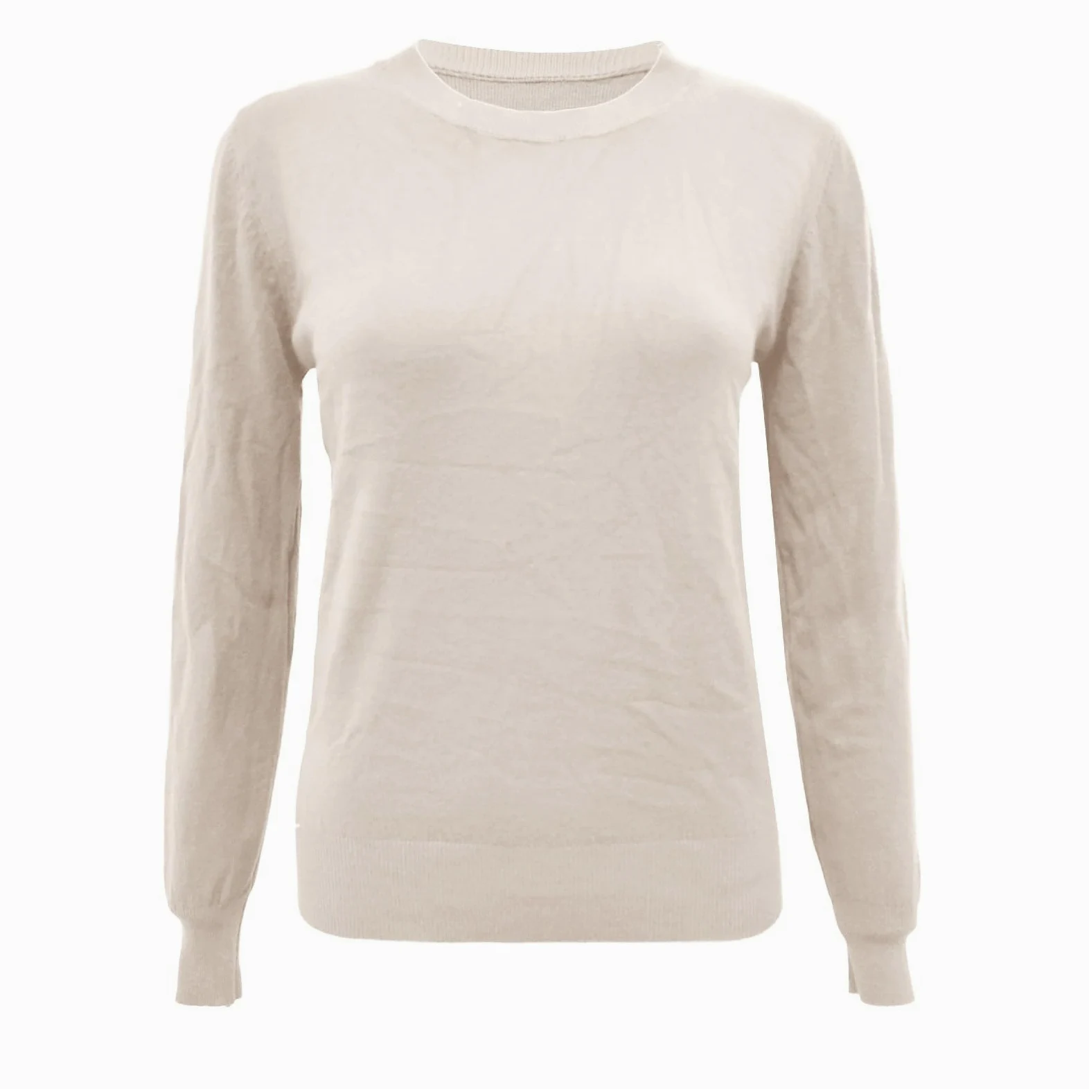 Camiseta térmica Interior Femenina de Manga Larga con Cuello para Invierno