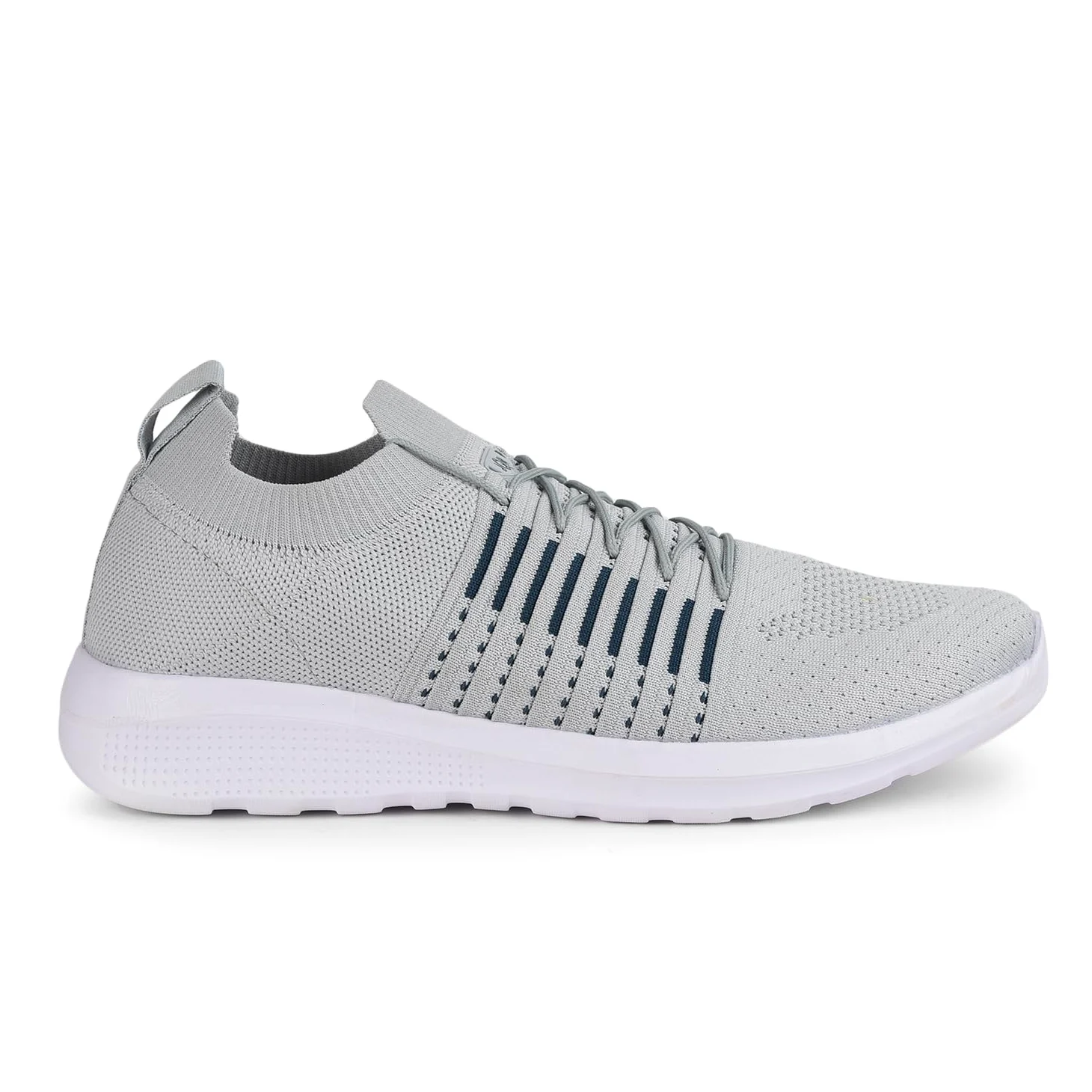 JQR MOJ 402 - Zapatos deportivos para hombre, para correr, caminar, ir al gimnasio, entrenamiento, elegantes, transpirables, ligeros, cómodos, L.GRY/C.GRN, 6 UK