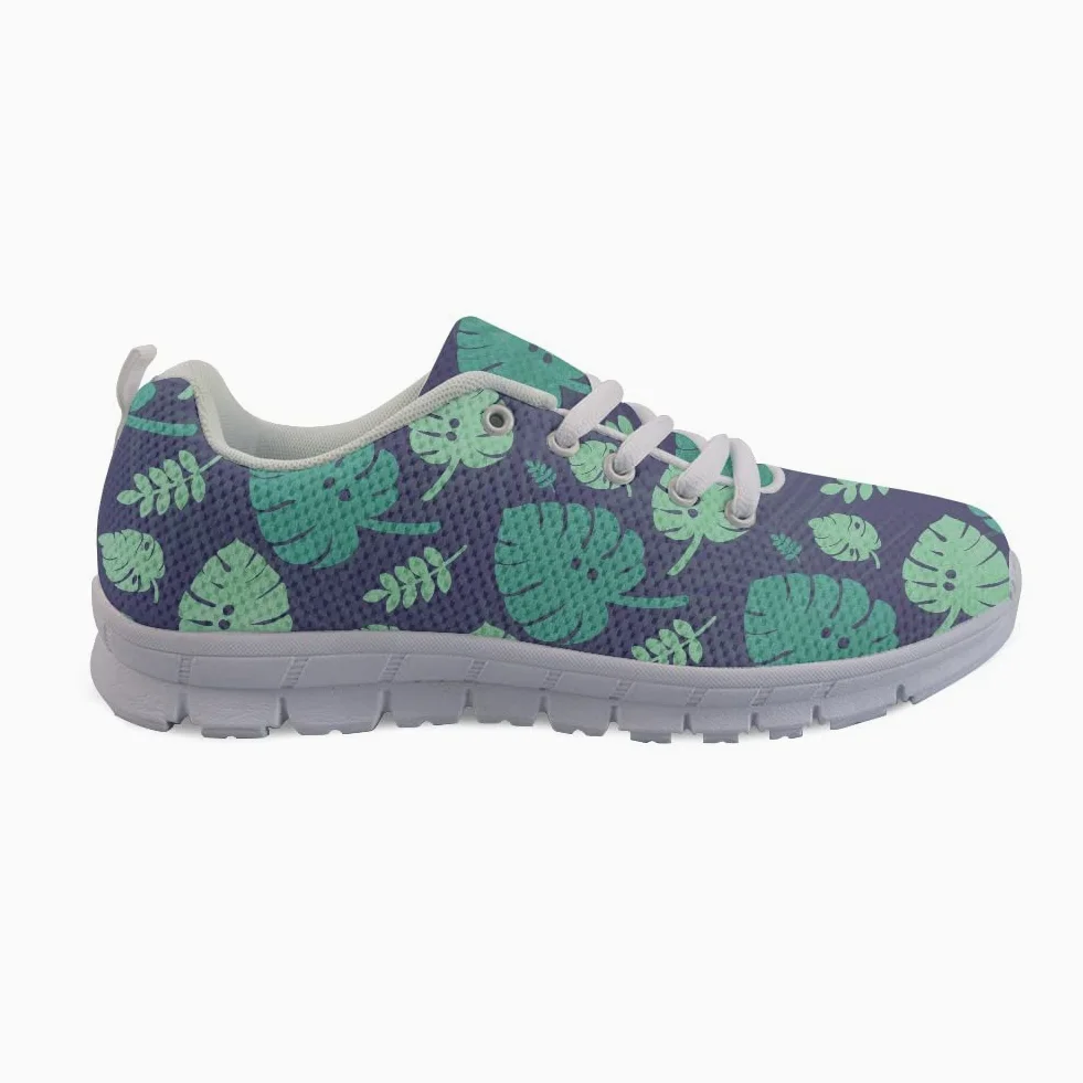 Amzbeauty Zapatos de correr de malla con diseño de Hawaii para hombre, para hombre, informales, para caminar, 6-13UK, Selva, 39 1/3 EU