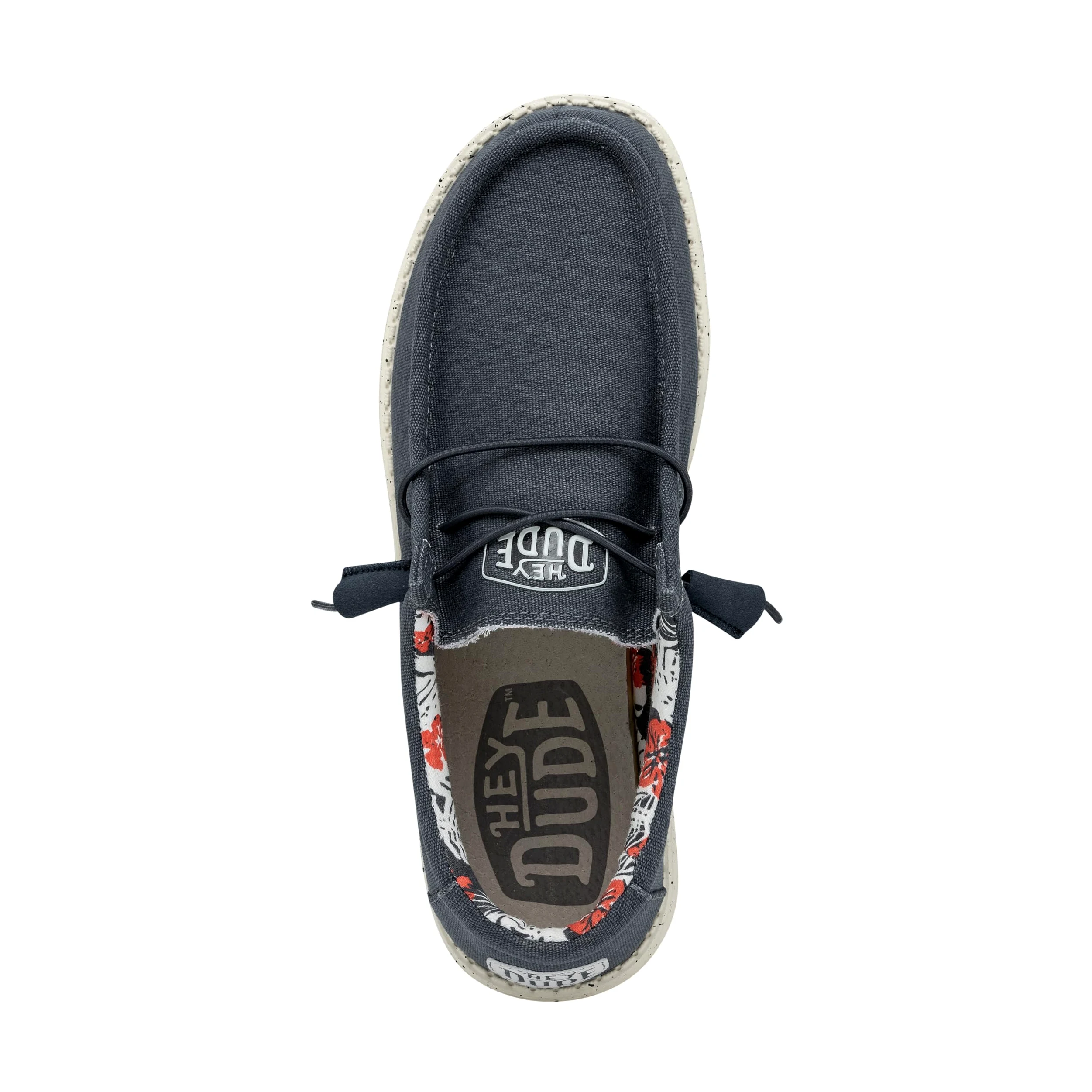 Hey Dude Wally Stretch Canvas - Zapatos Estilo Mocasín para Hombre