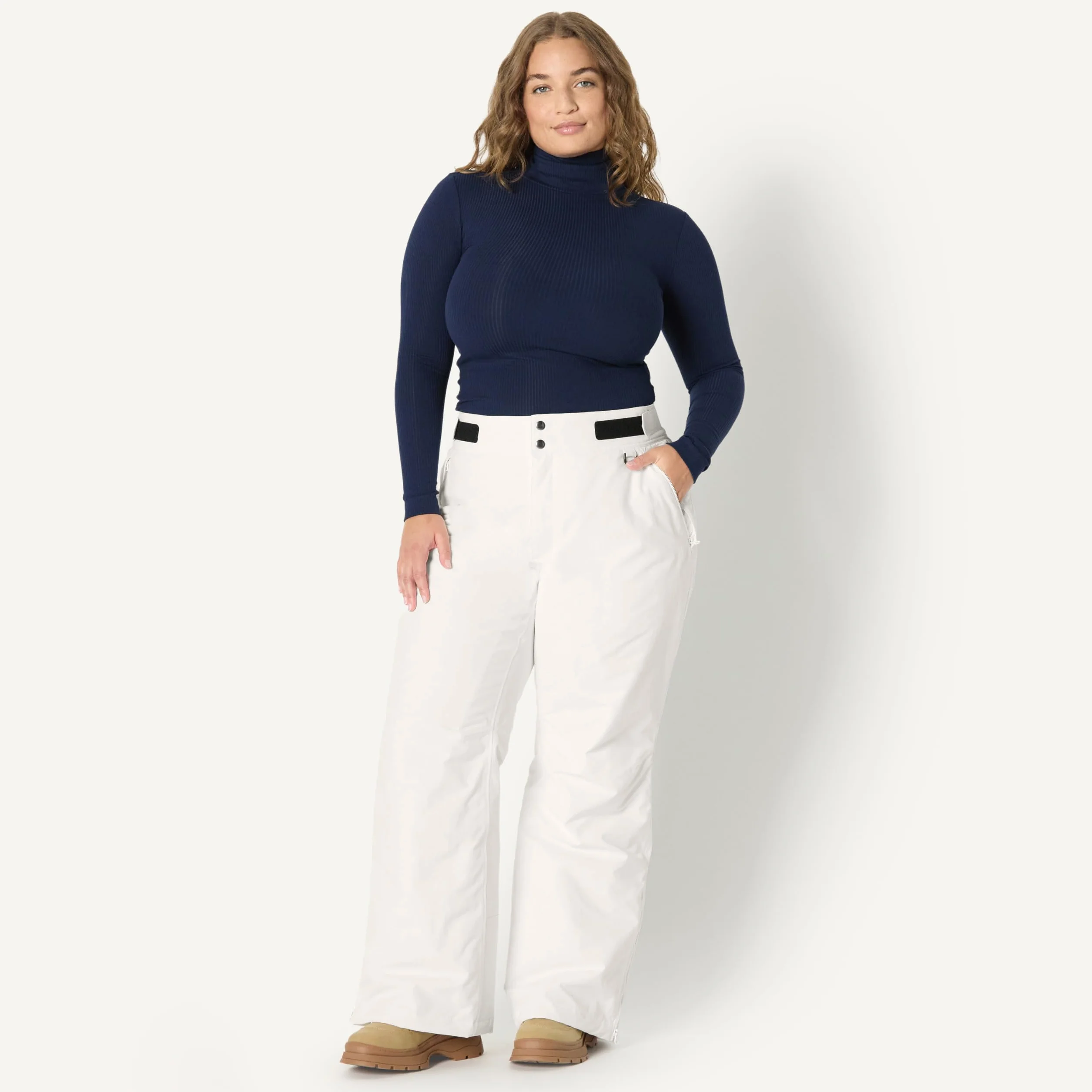 Amazon Essentials Pantalones de Esquí de Tiro Medio con Aislamiento e Impermeables Mujer