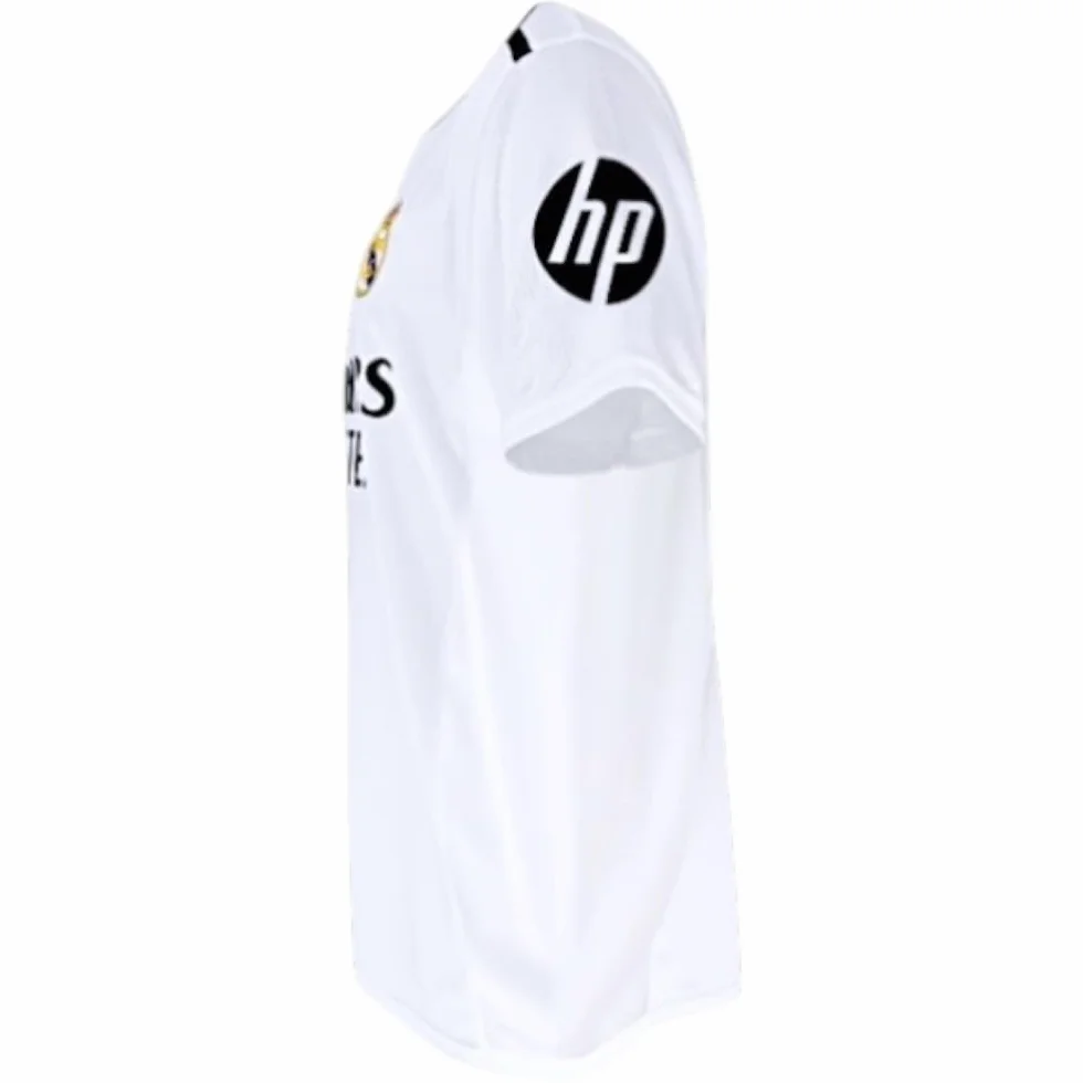 Real Madrid Camiseta Personalizada con tú Nombre de la Primera Equipación Temporada 2024-2025 - Réplica Oficial Autorizada con Licencia - Adulto
