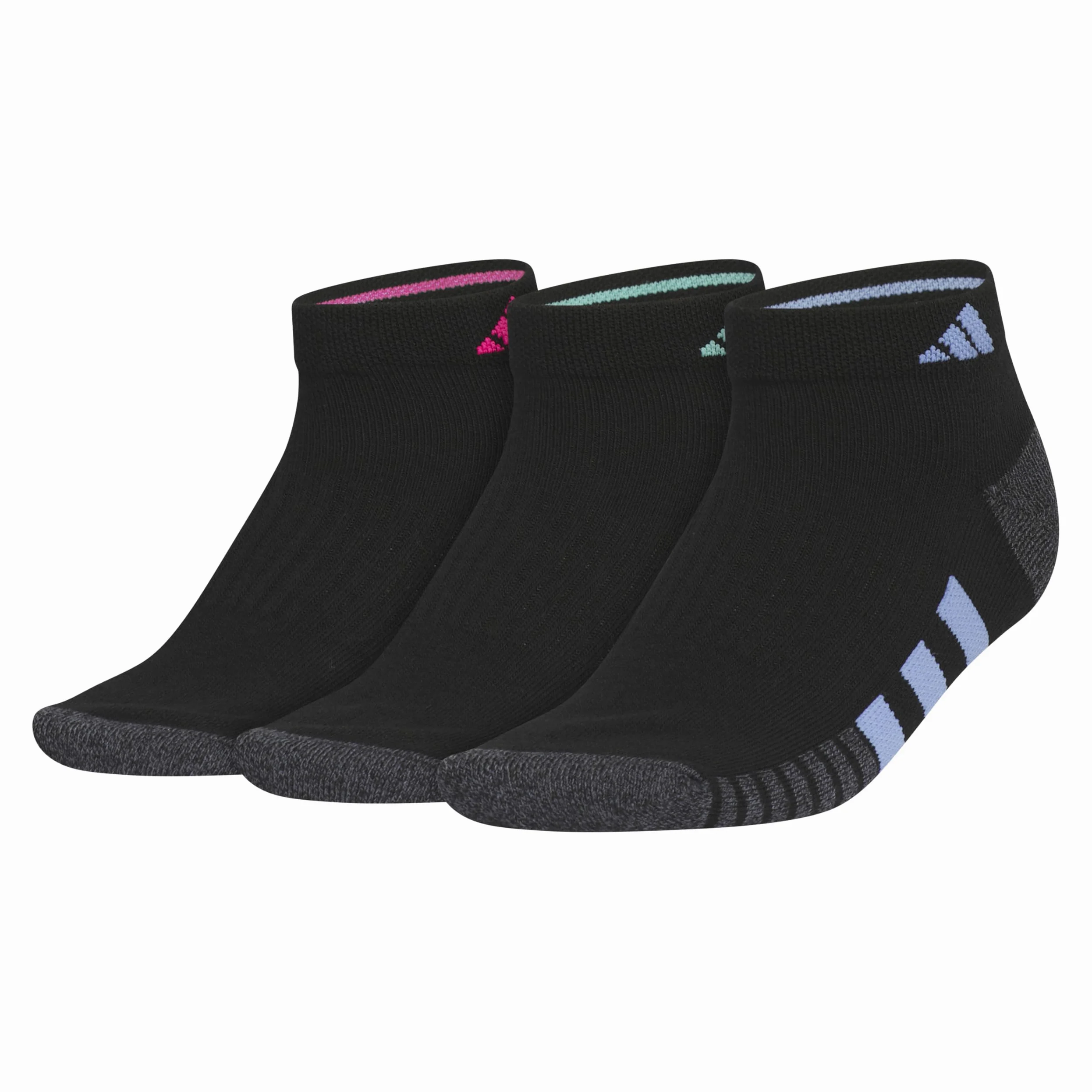 adidas Women's Cushioned 3.0 3-pack Low Cut Calcetines de corte bajo Mujer (Pack de 3)