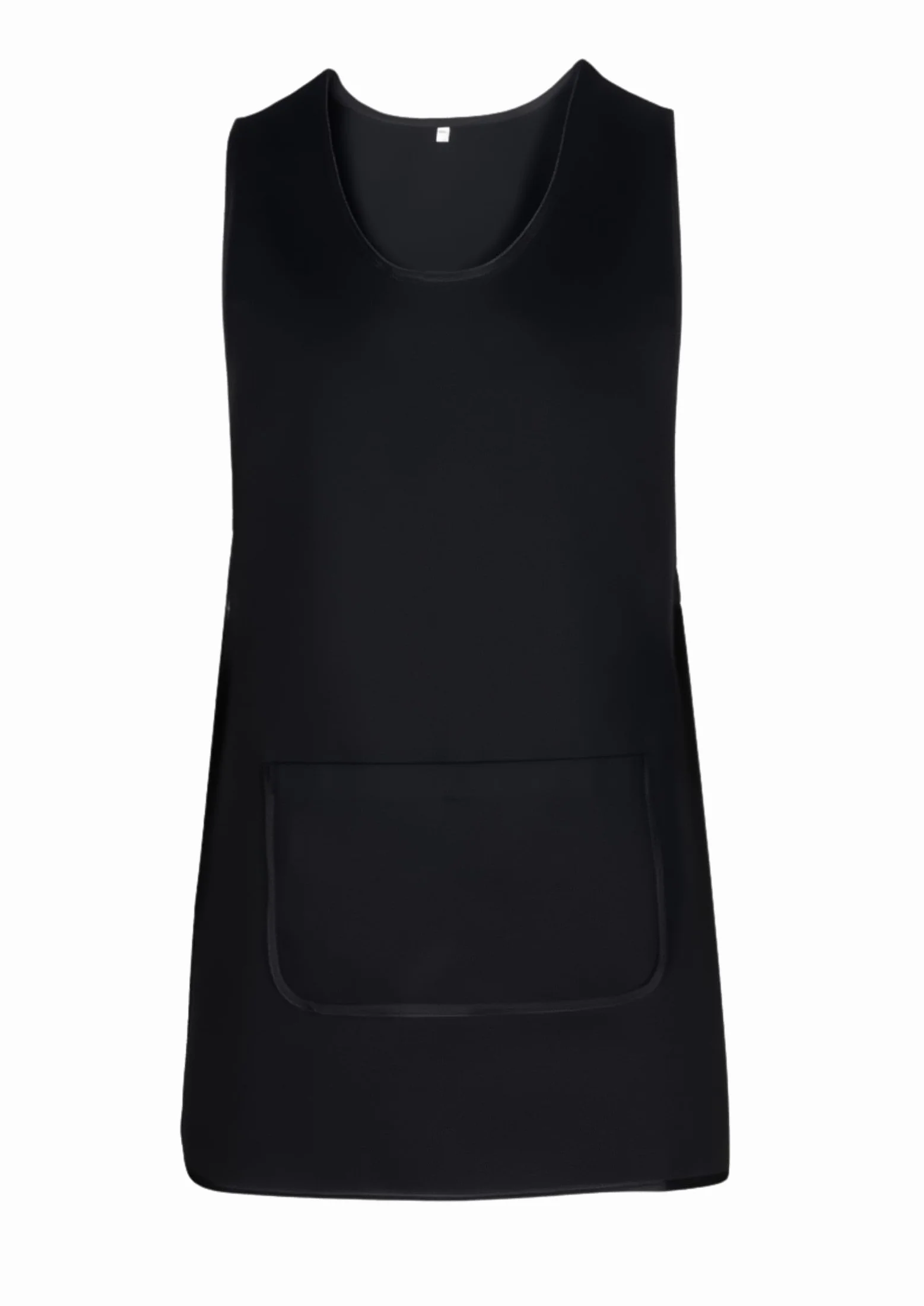 Victory Delantal Limpieza Profesional Uniforme Servicio Sanitario Doméstico Camarera Hostelería Mujer Hombre Ajuste Cómodo Botones Laterales Poliéster Algodón Trabajo Diario Antimanchas Modelo 868