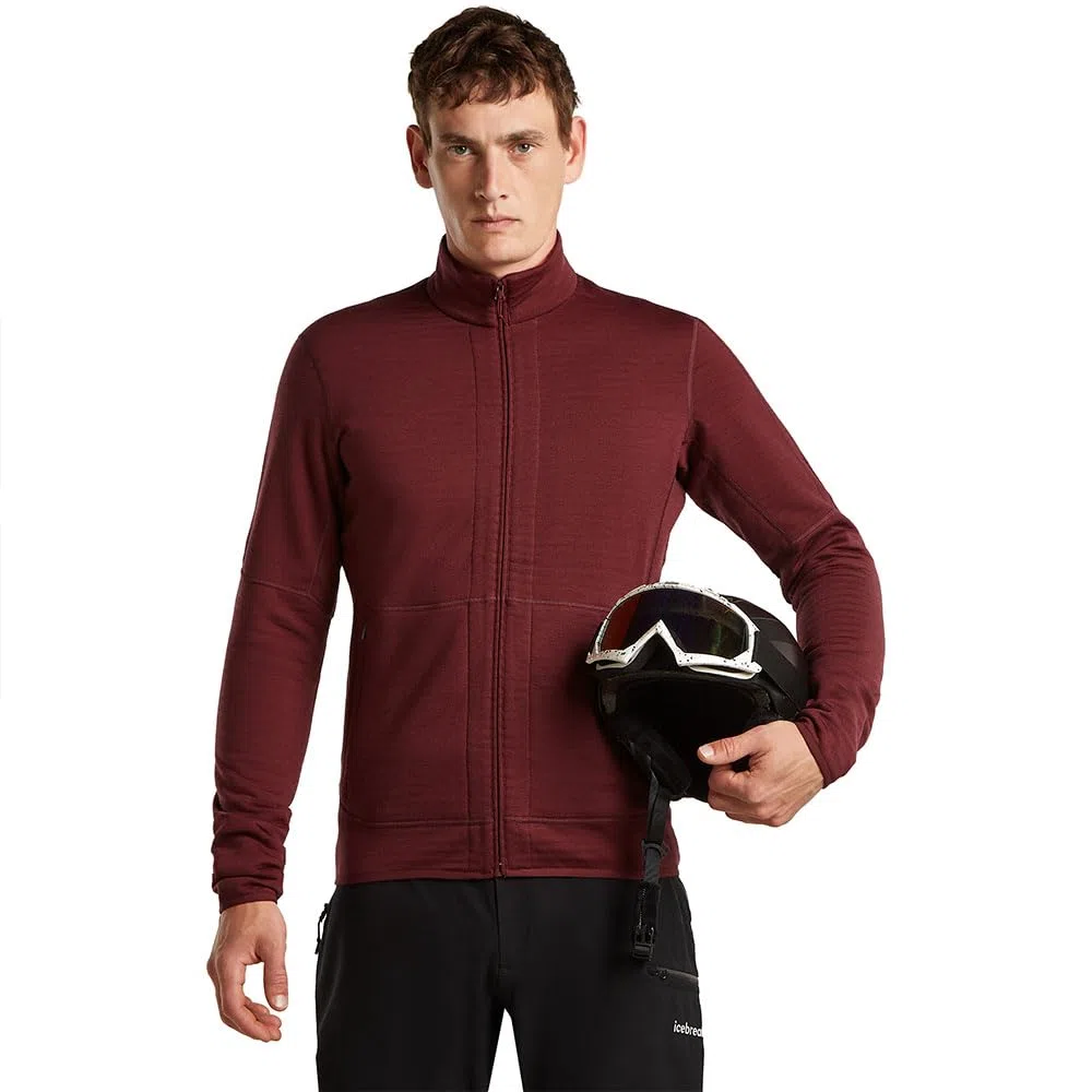 ICEBREAKER 400 Real Descender Full Zip Fleece XL