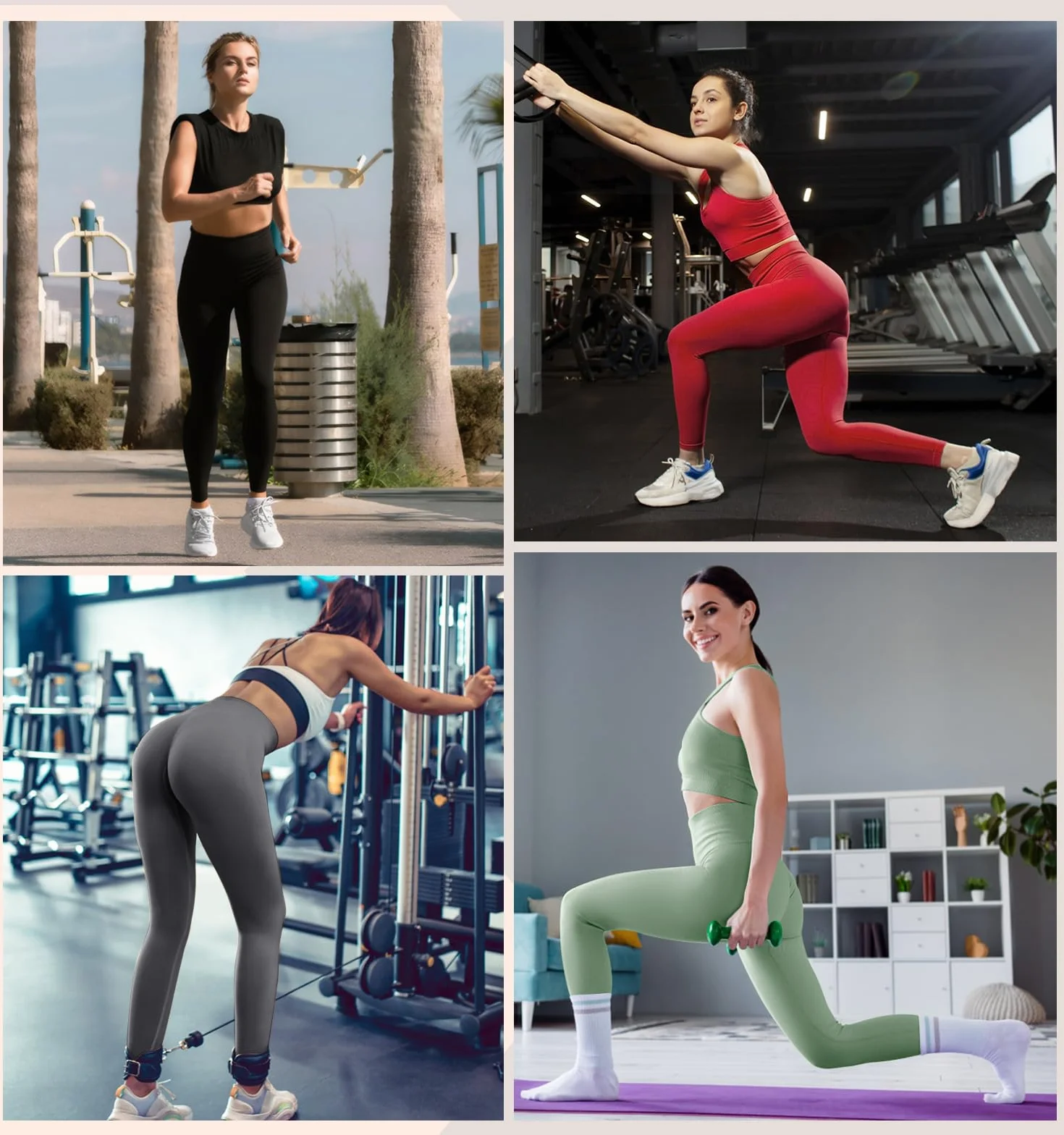 Leggins Deportivos Mujer Push Up Mallas Deporte Mujer Cintura Alta Elástico Mayas Deportivas Anticeluliticos Sin Costuras Pantalones Yoga para Fitness Running Gym Pilates