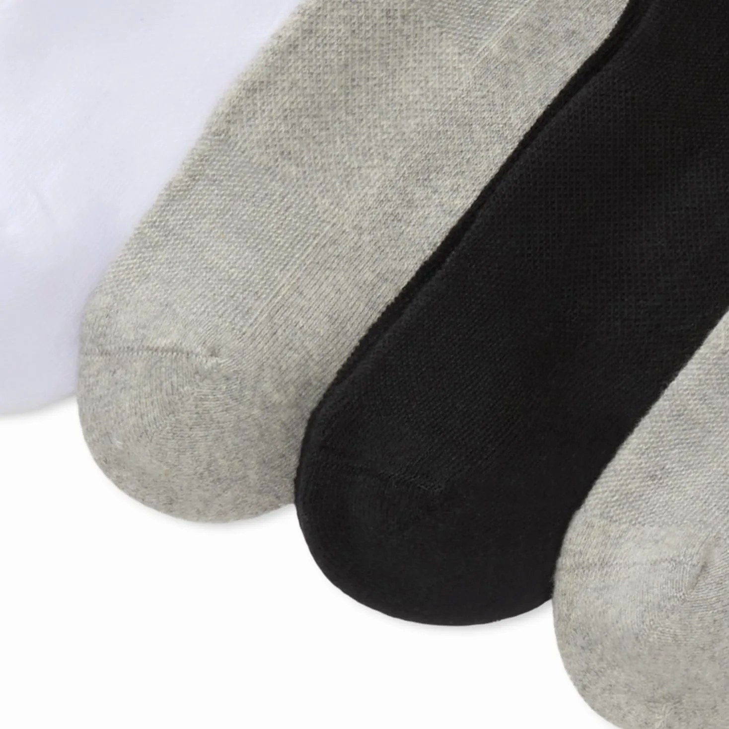 Polo Ralph Lauren Calcetines de algodón de corte bajo para mujer, paquete de 6 pares, malla transpirable y amortiguación deportiva, Gris variado, 4-10