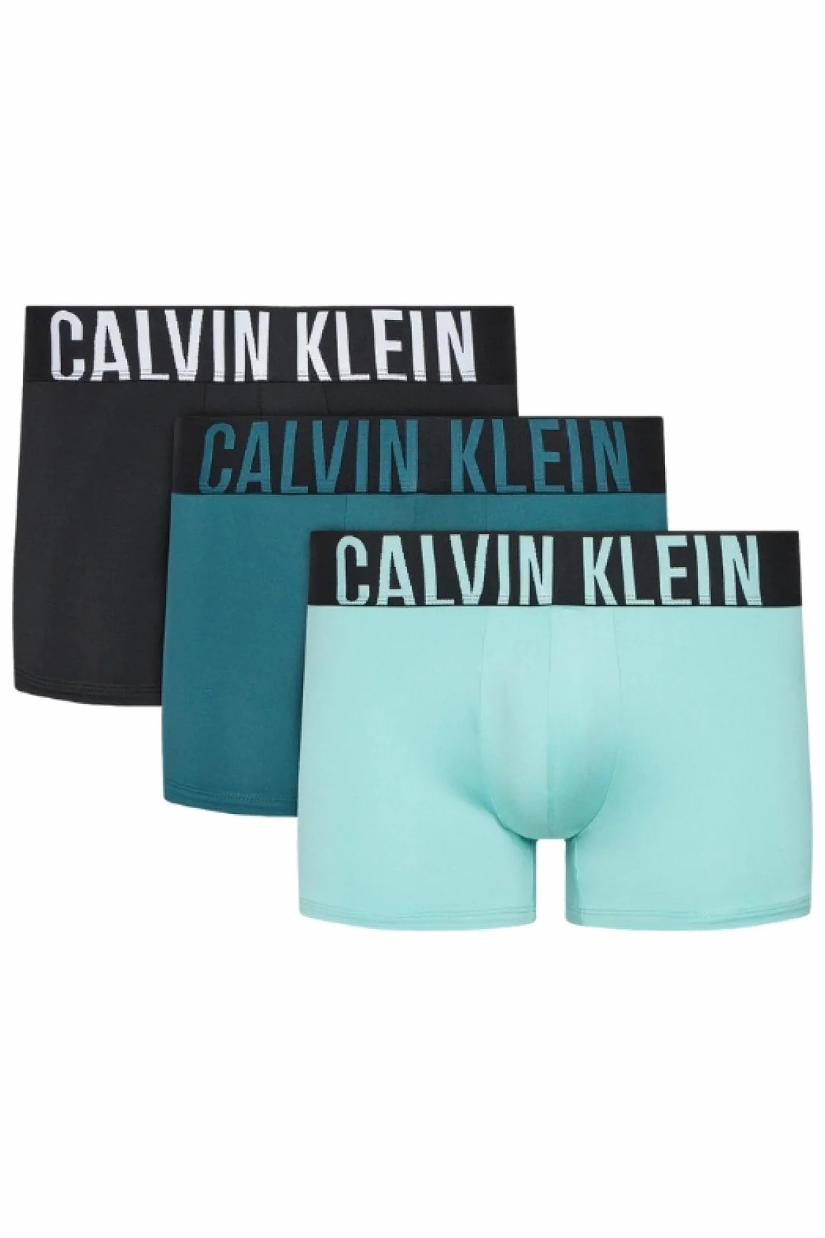 Calvin Klein Pack de 3 Calzoncillos Bóxer para Hombre Algodón Elástico