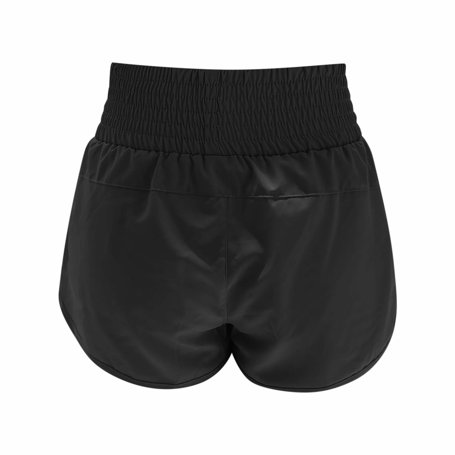 Pantalones Cortos Yoga Cintura Alta Anchura con Forro Incorporado Transpirables Secado Rápido para Entrenamiento Gimnasio Usar General Mujer Tejido Elástico Cómodos Funcionales Bolsillo