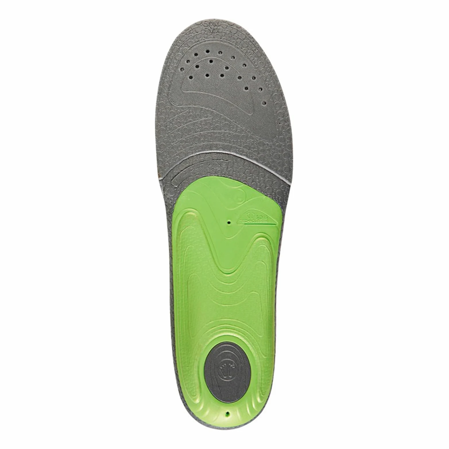 Sidas 3Feet Slim Mid Plantillas/Deportivas, Black/Green, L