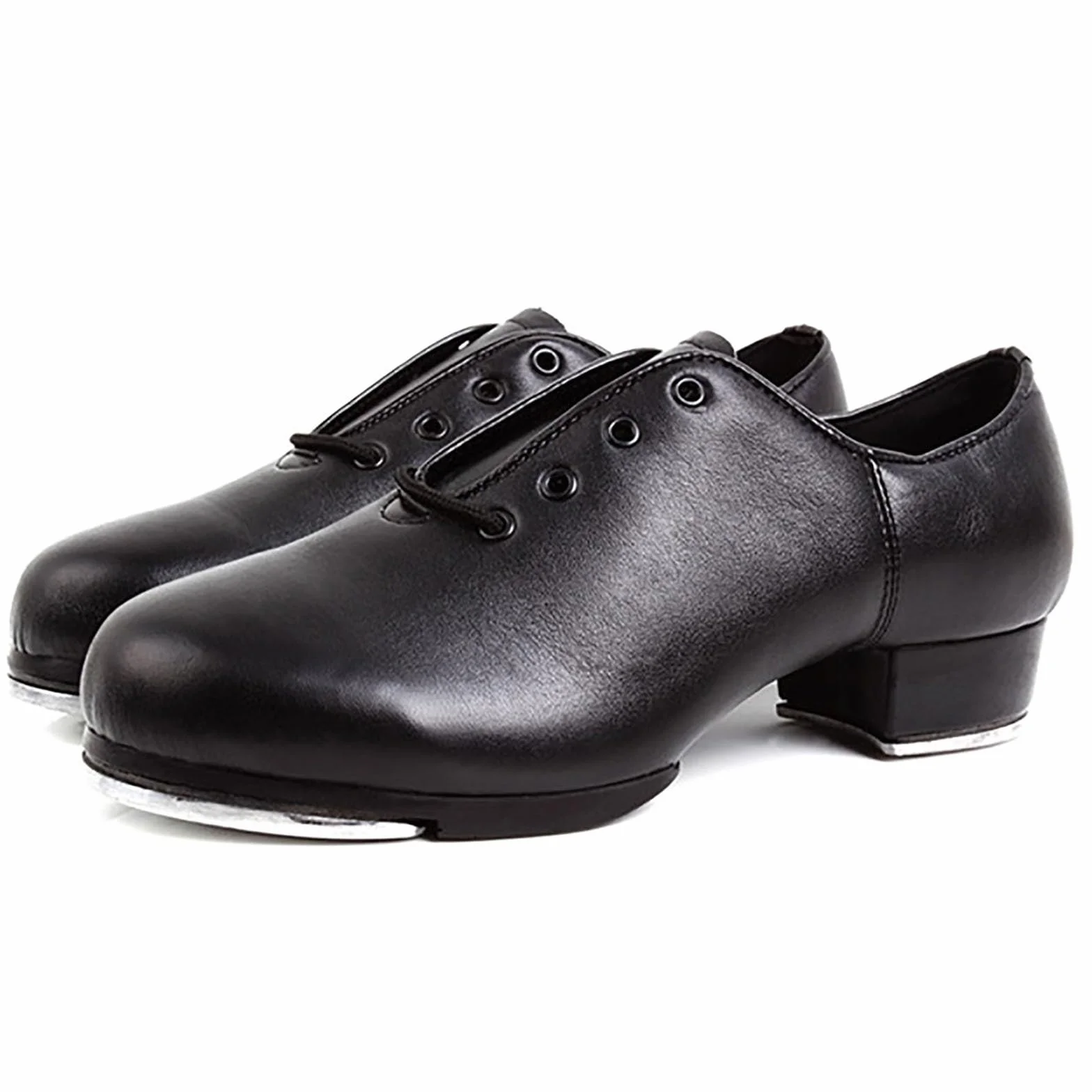 Zapatos de Seguridad Hombre con Alzas PU Cordones Suela Partida Zapatos de Baile