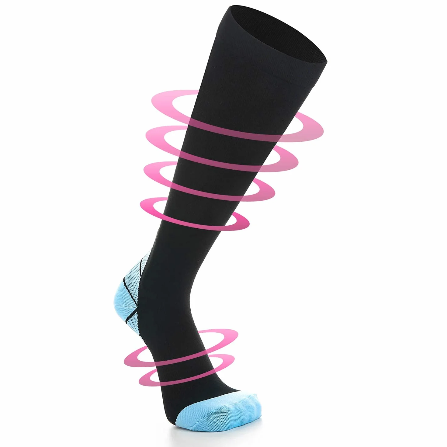 Calcetines de Compresión para Hombres y Mujeres Running Deporte Correr