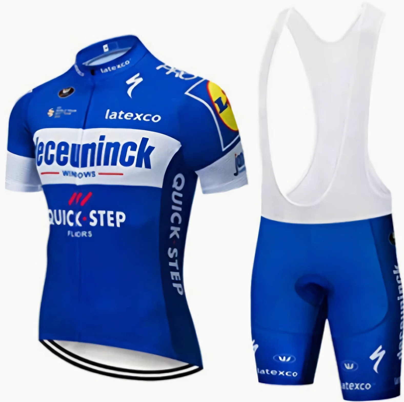 Mono de Ciclismo Profesional para Hombre, con Mangas Cortas, múltiples Estilos, Tejido Transpirable y de Secado rápido, 3 Bolsillos