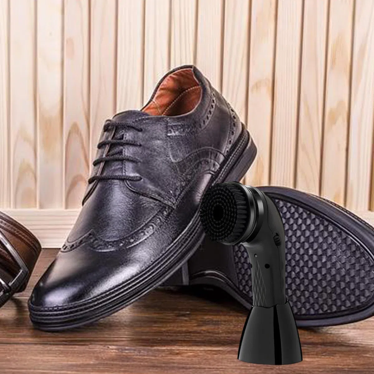 Pulidor de Zapatos eléctrico - Kit de máquina de Brillo automático