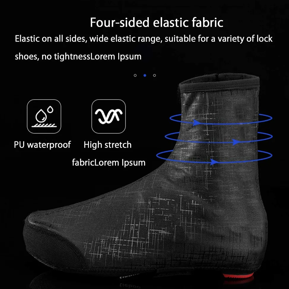 Cubrezapatillas de Ciclismo - Cubrezapatillas Impermeables Cubrezapatillas Overcoat Bicicleta de Carretera MTB para Deportes al Aire Libre Ciclismo Senderismo, Mujer Hombre Cubrezapatos
