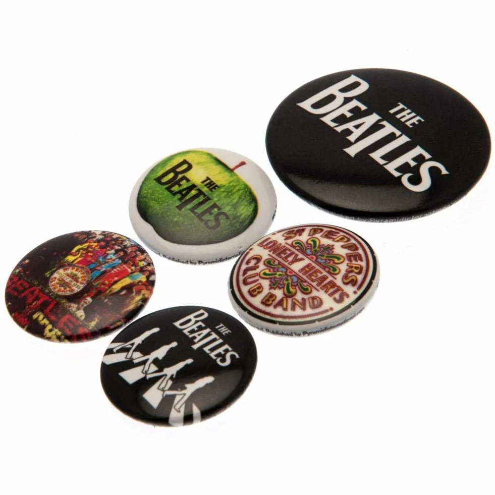 Pyramid International BP80476 The Beatle - 1 insignia grande (4 x 25 mm) y 4 más pequeños (1 x 38 mm)