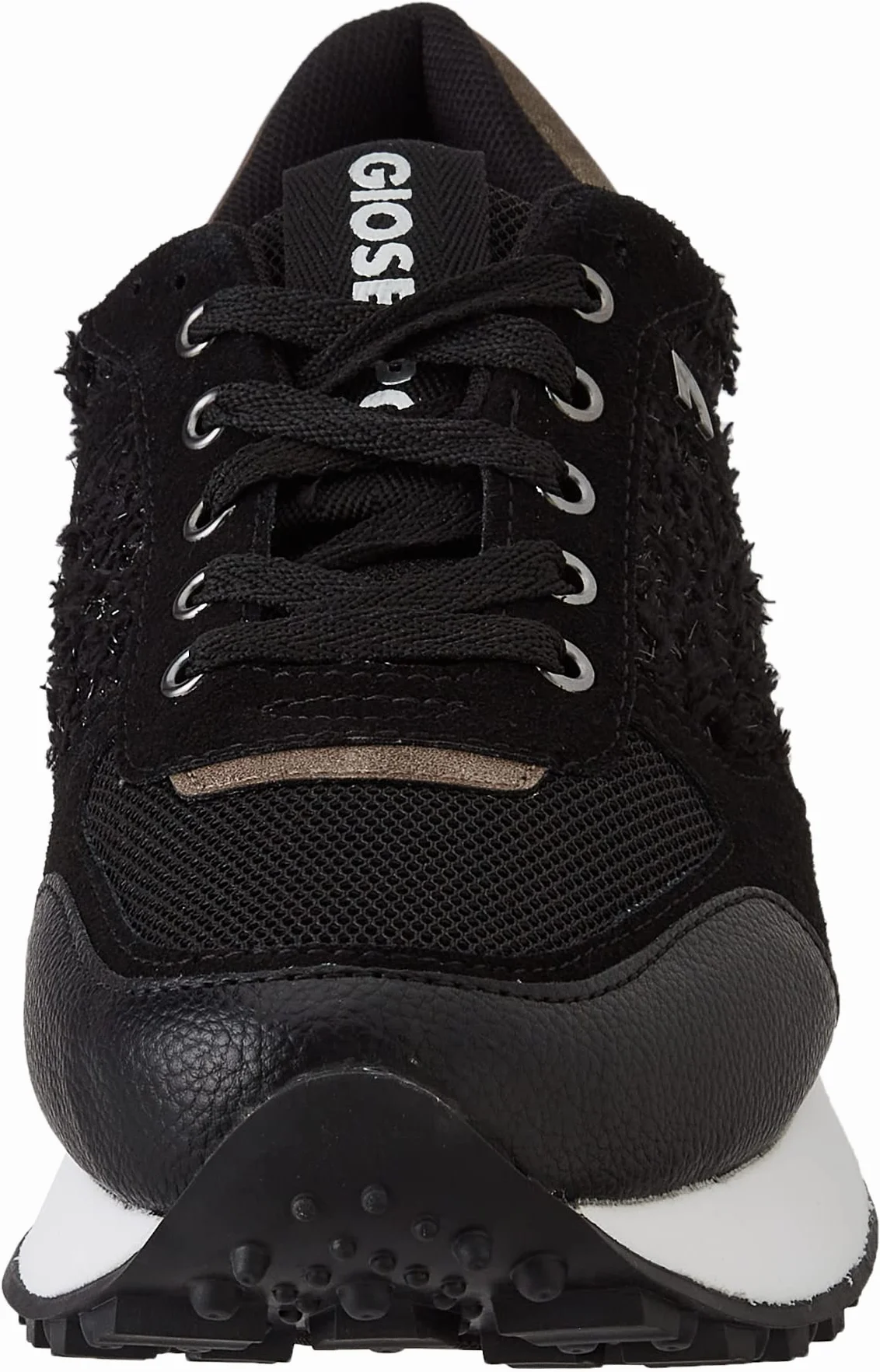 Sneakers Monocolor Off-White con Brillo para Mujer binsfeld