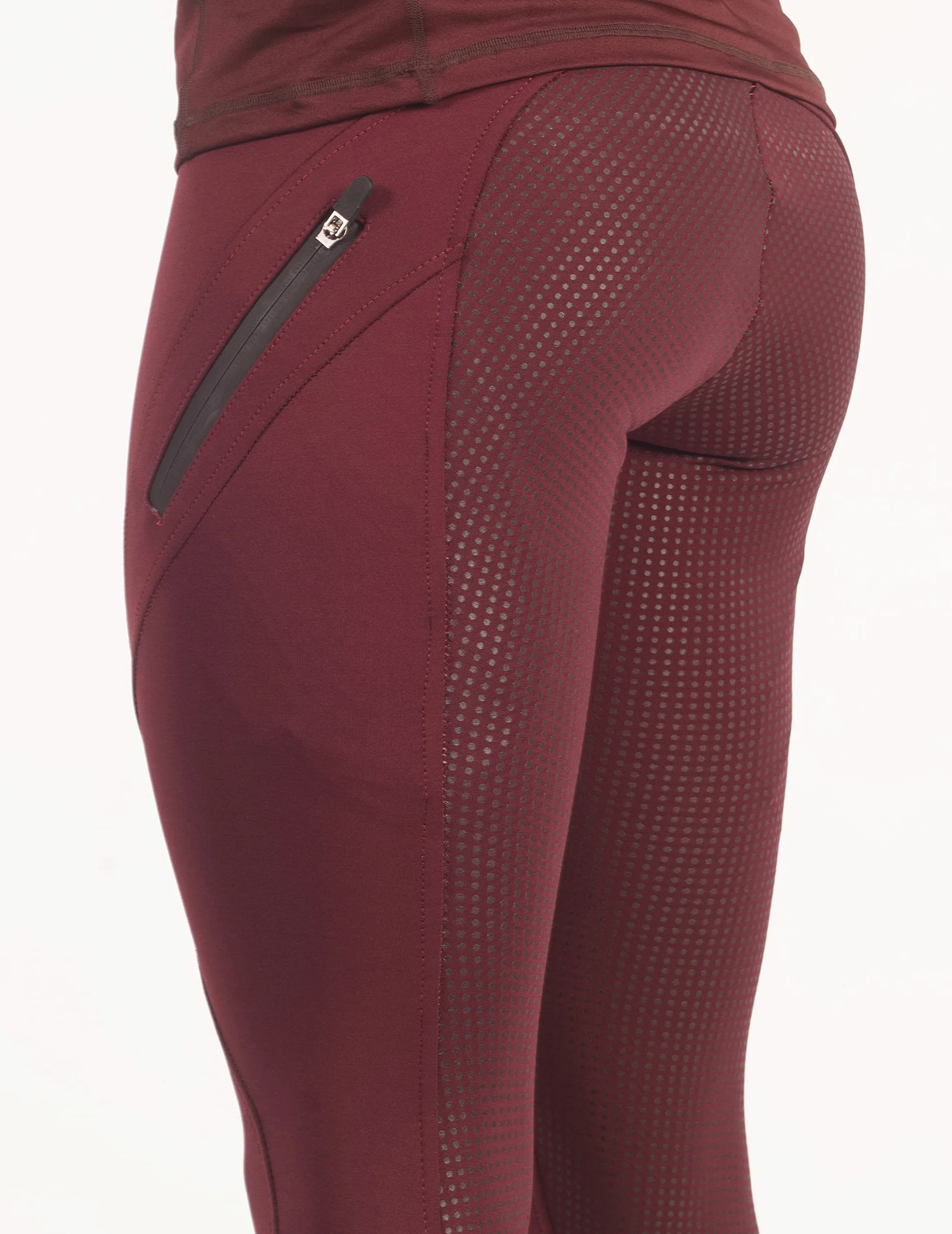 Horse Riding Leggings/Tights Women Matt Silicone Grip with Phone Pockets Premium Tights Equestrian Breeches