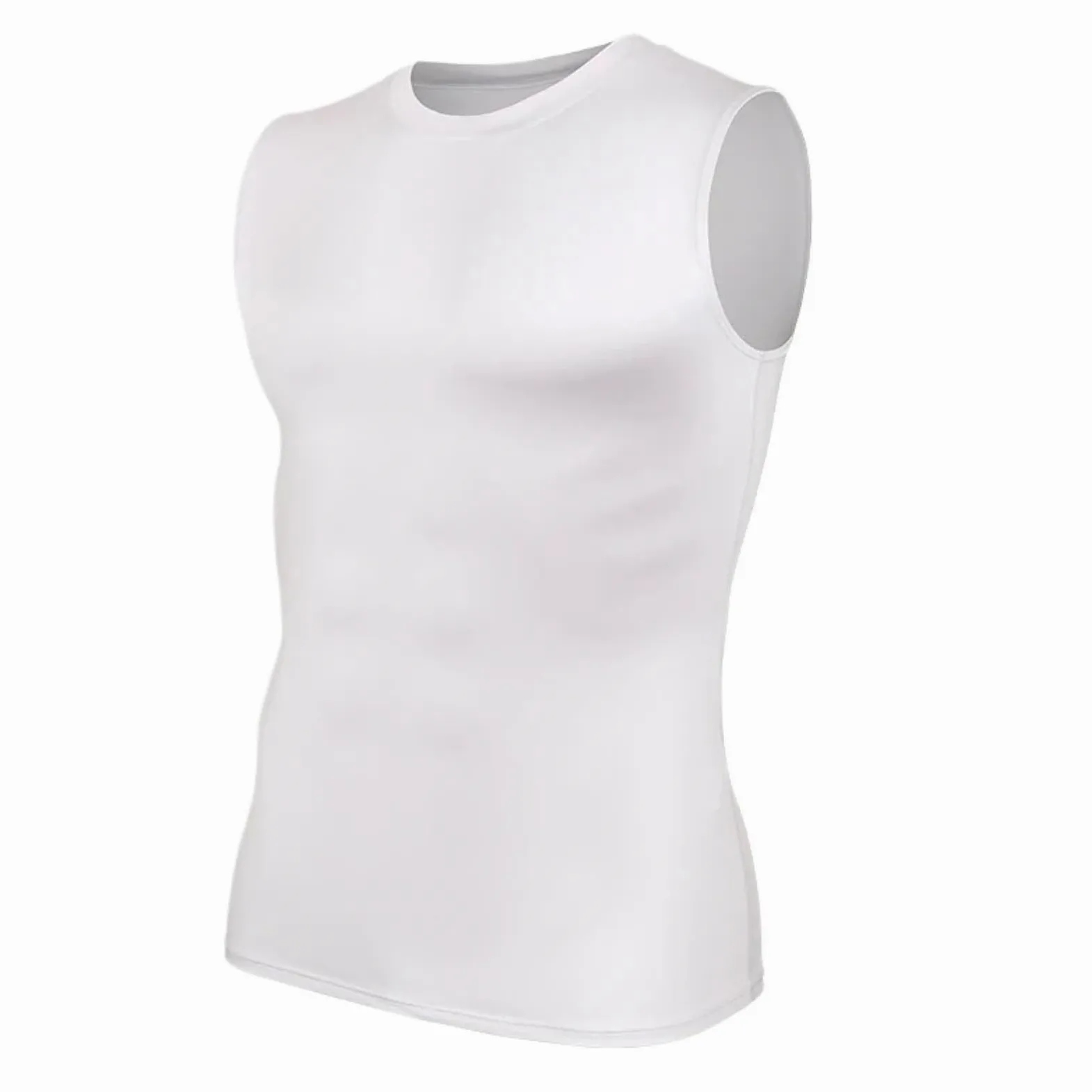 Fajas Reductoras Shapewear Camisetas de compresión for hombre, camiseta sin mangas, camiseta interior adelgazante, moldeadora corporal, chaleco de entrenamiento for gimnasio, camiseta de capa base, ca