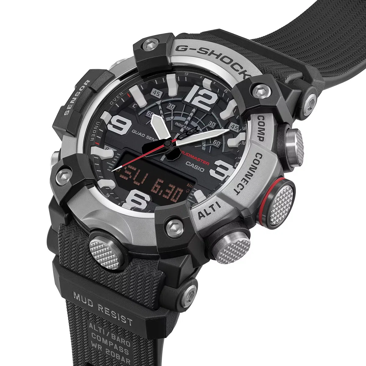 Casio G-Shock Master of G Mudmaster - Reloj de Pulsera analógico y Digital de Cuarzo para Hombre