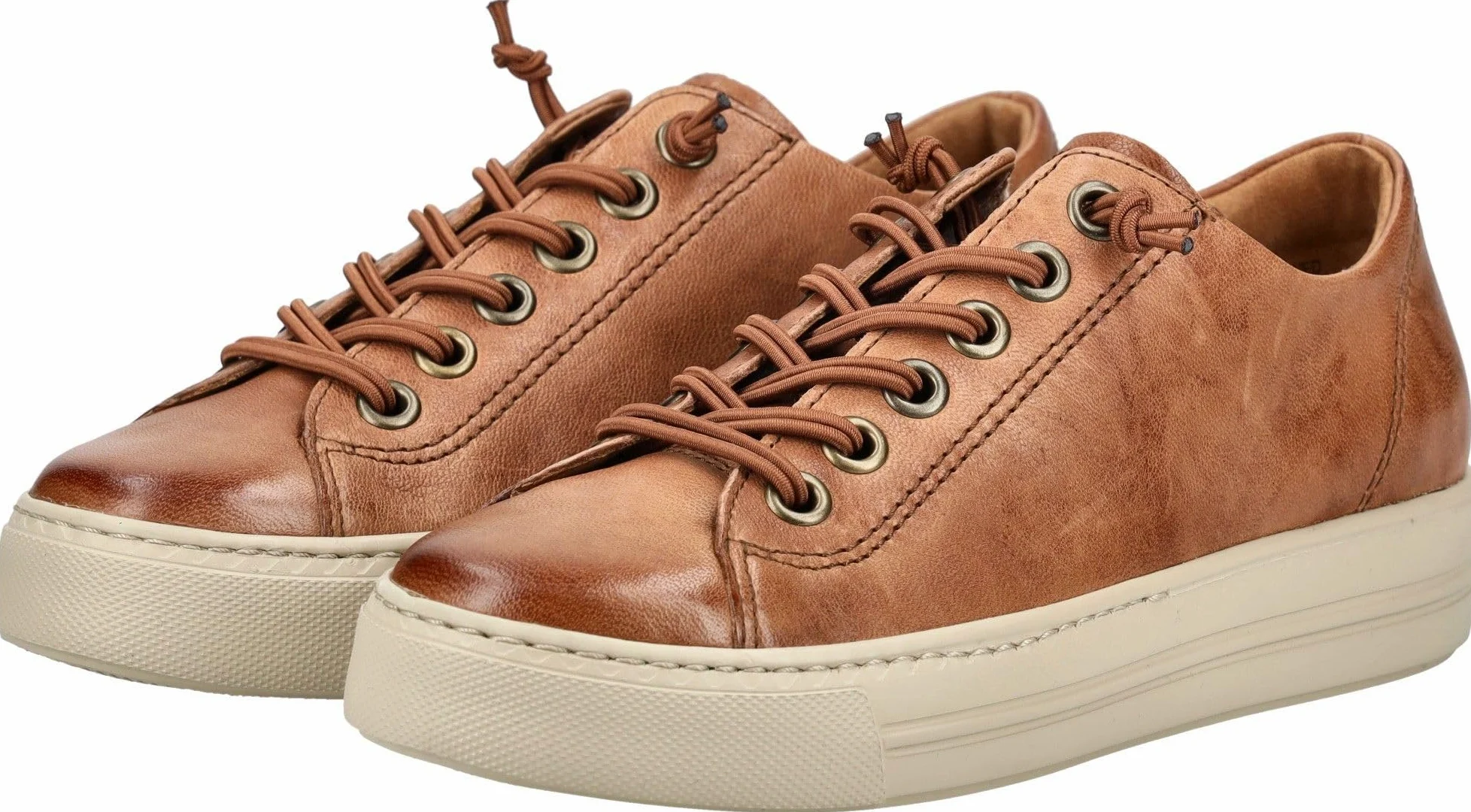 Paul Green Zapatillas 4081-618 Piel Lisa Marrón Mujer