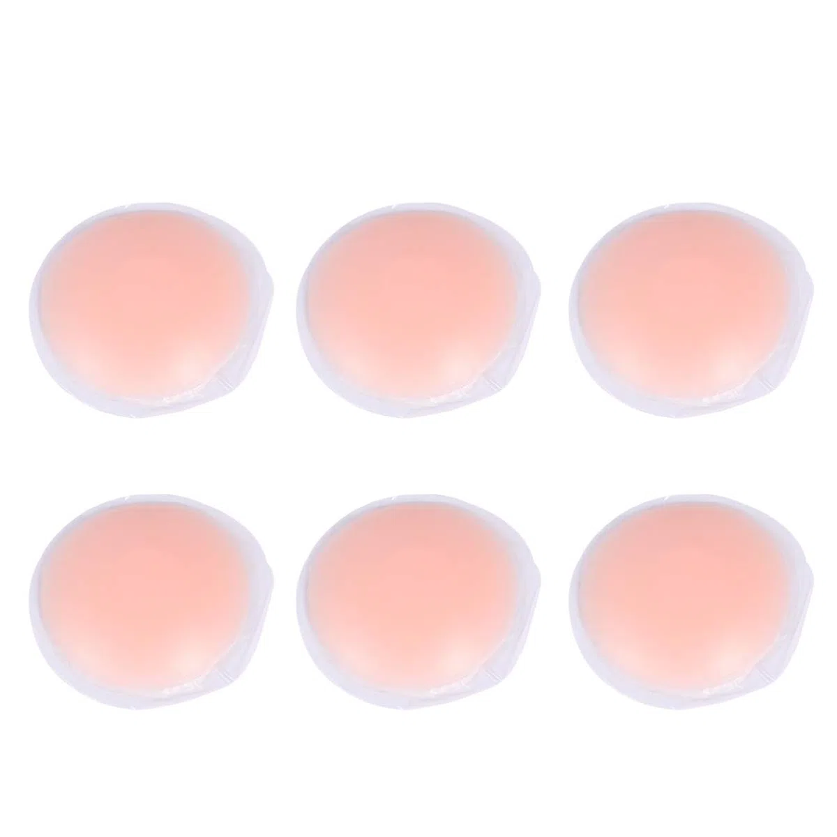 SOIMISS 36piezas Almohadillas De Reutilizables Para Pechos Para Mujeres Con Caja Impermeables y Antideslizantes Para Ropa Sin Espalda Tirantes