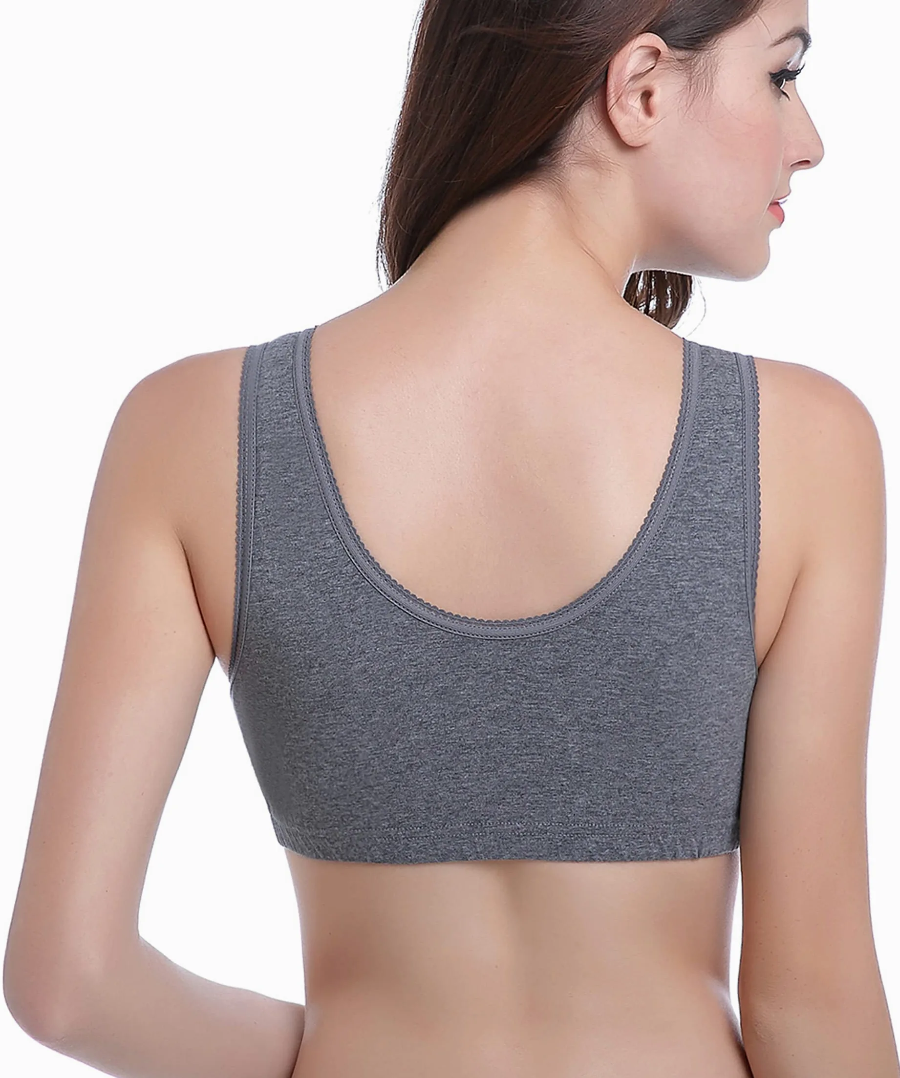 CAKYE Cotton Maternity Nursing Sleep Bra Bralette Breastfeeding Lounge Bras
