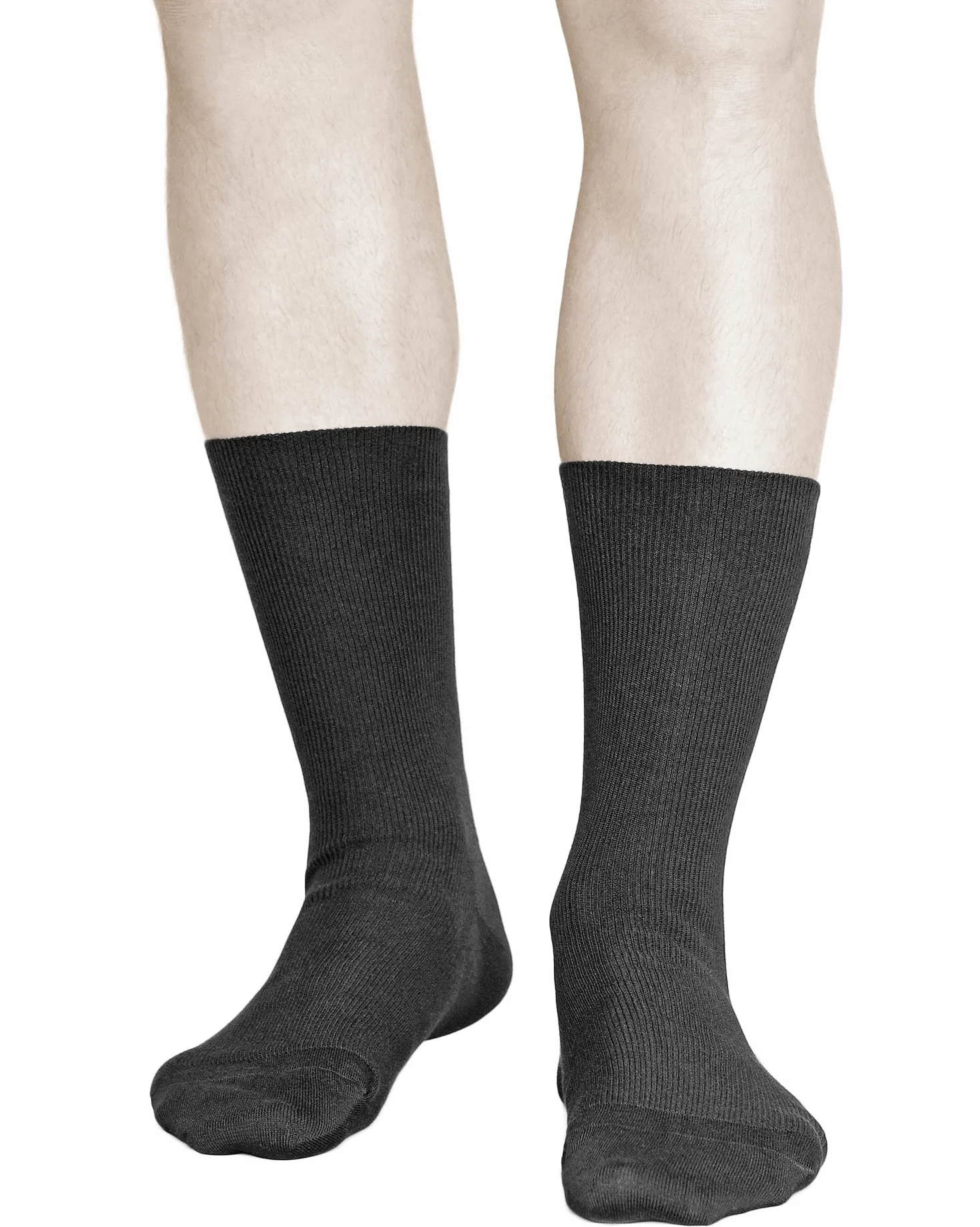 vitsocks Hombre Calcetines sin Goma Antipresión no Aprietan (3 PARES) Algodón Finos Verano Especiales sin Elástico