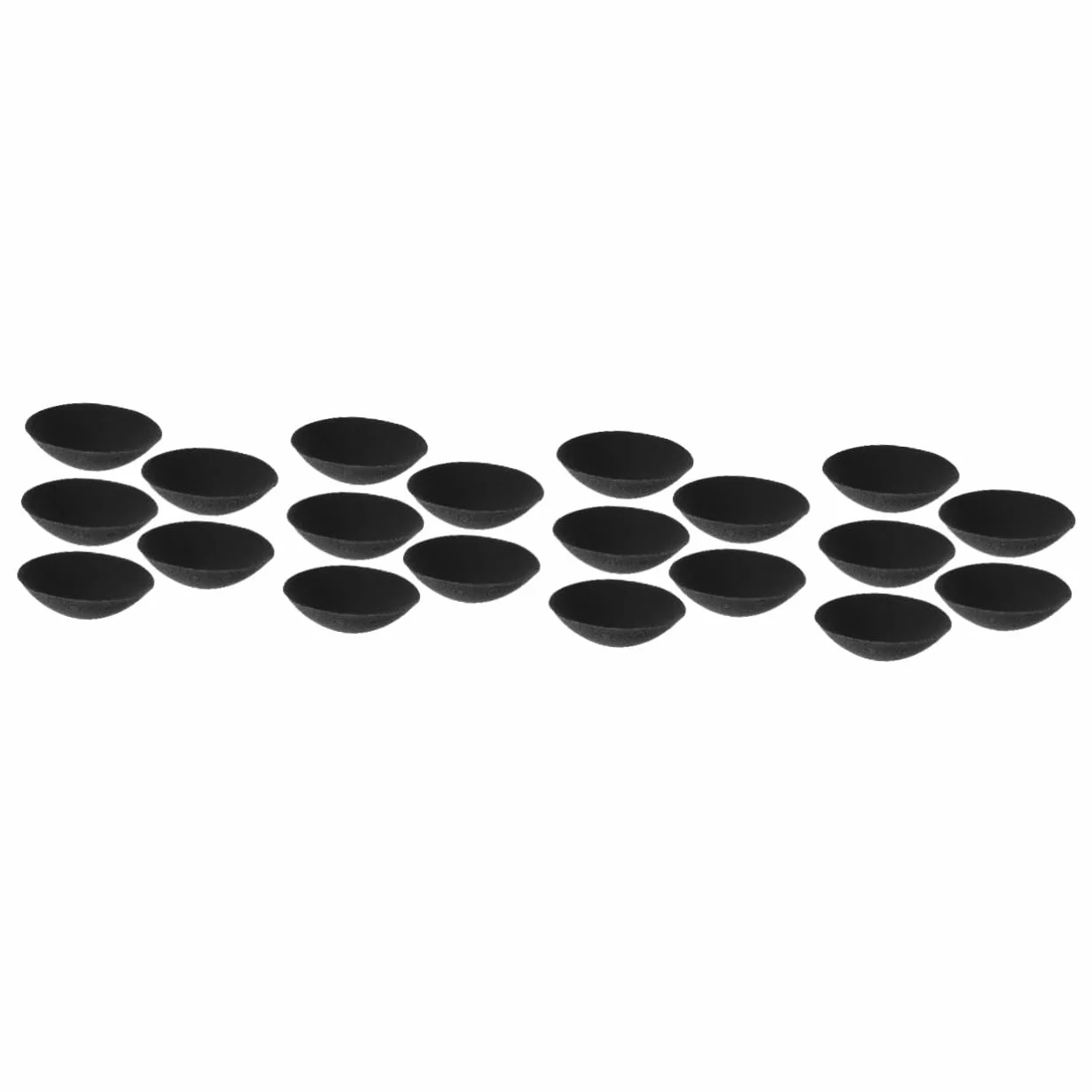 SHERCHPRY 10 pares de almohadillas redondas de espuma para brasier de natación, almohadillas adhesivas para brasier redondo