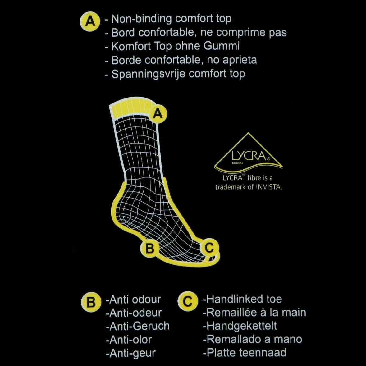 Caterpillar 10 Pares Calcetines Media Pantorrilla para Hombre - Para Cualquier Uso - Absorción Humedad - Algodón Cosido a Mano