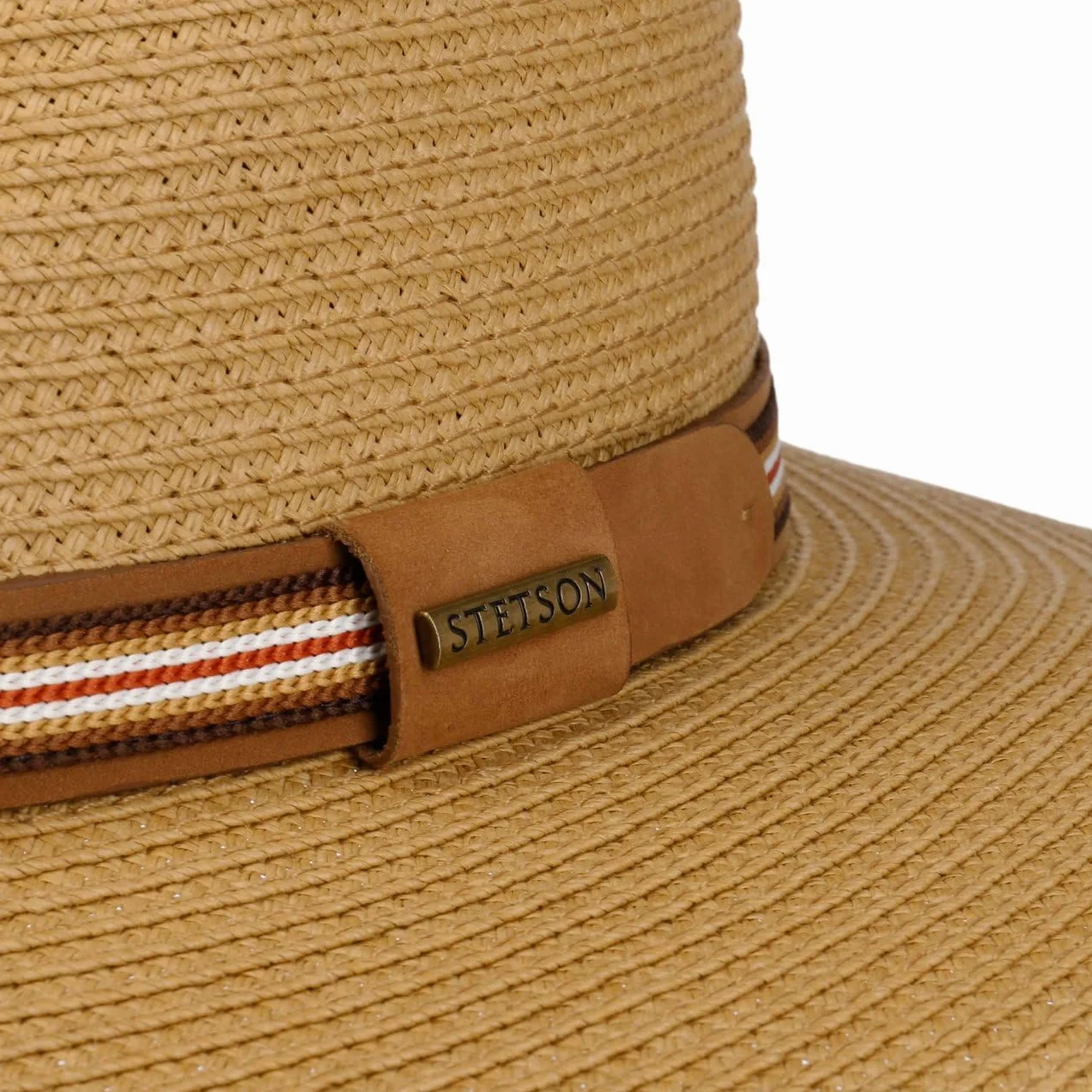 Stetson Big Brim Toyo Traveller Sombrero Paja Proteccion UV 40 Unisex Primavera Verano