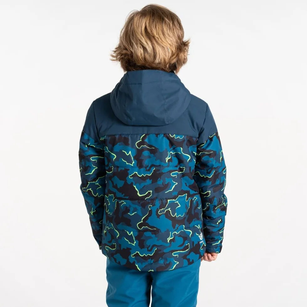 Dare 2b Girls Liftie Full Zip Padded Waterproof Ski Jacket Chaqueta Acolchada, Niños