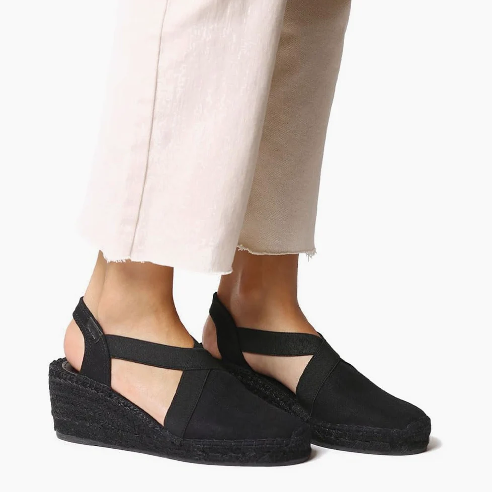 TONI PONS - Alpargatas Negras - Textil