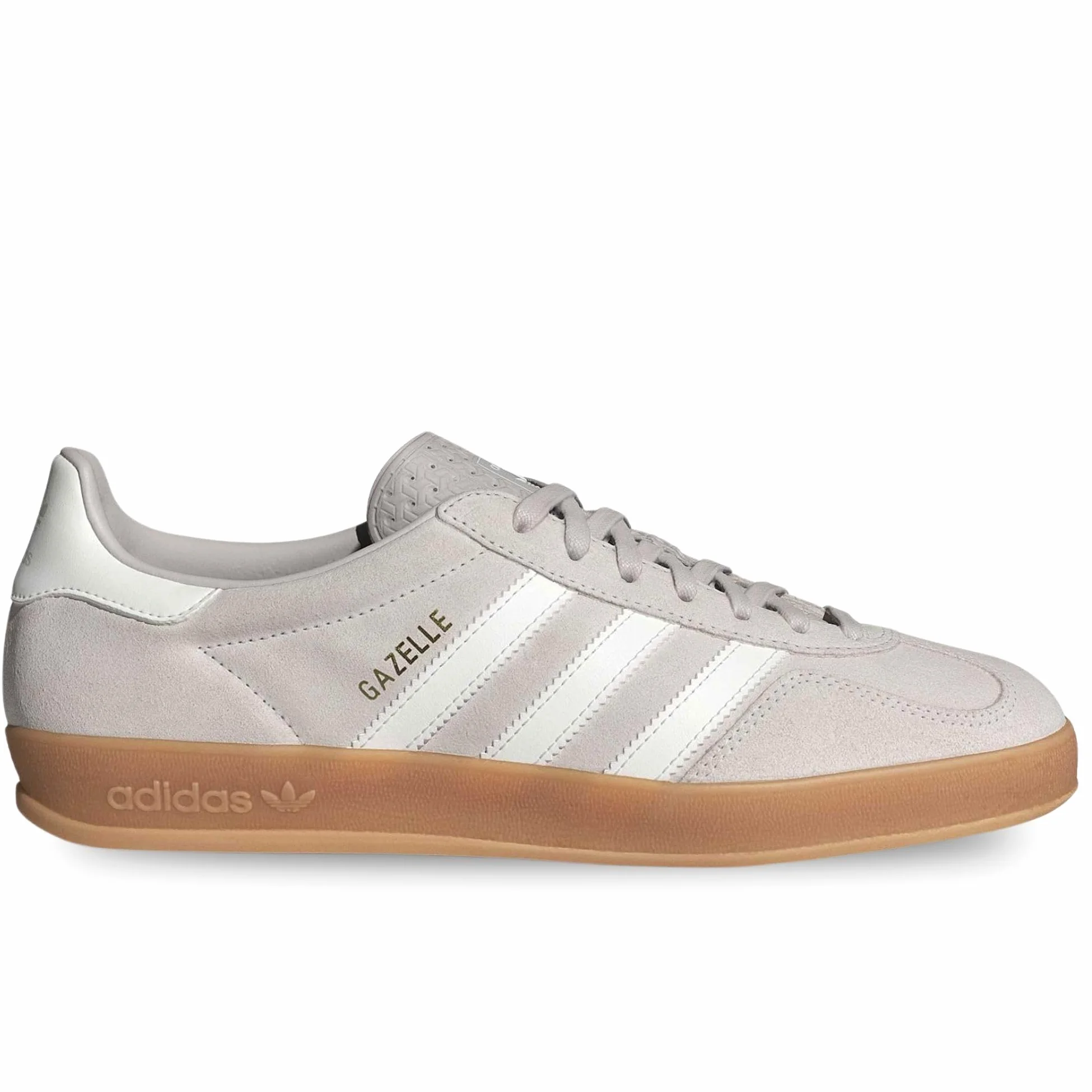 adidas Gazelle Indoor - Zapatillas unisex para adultos, gris/blanco – HQ5153