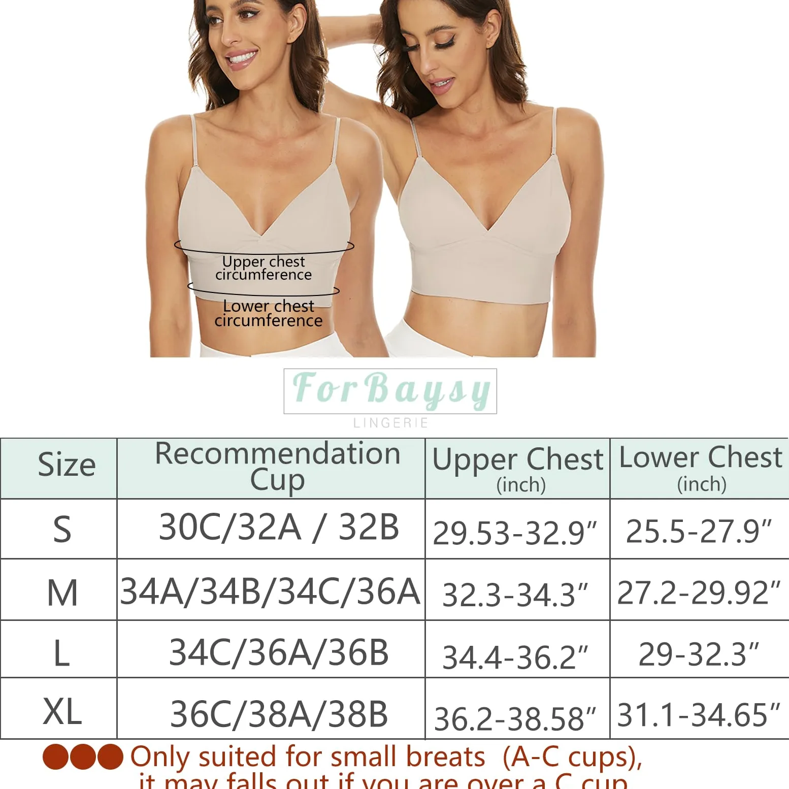 Brasier de espalda baja con tirantes para mujer, escote en V profundo, corte bajo, espalda descubierta, tirantes convertibles, brasier halter