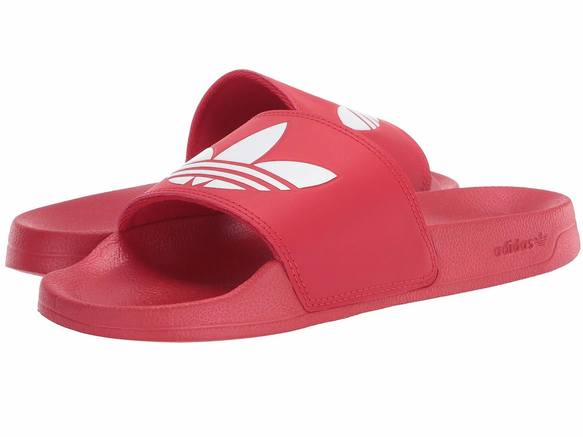 adidas Adilette Lite, Chanclas Hombre, Scarlet Ftwr Blanco Escarlata, 37 1/3 EU