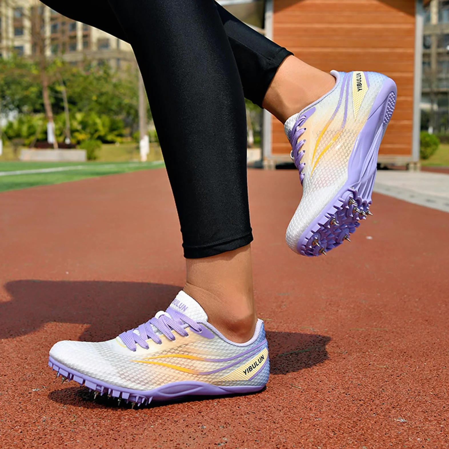 Zapatillas De Atletismo con Clavos para Hombre Y Mujer Transpirables para Correr Saltar Y Correr para Niños