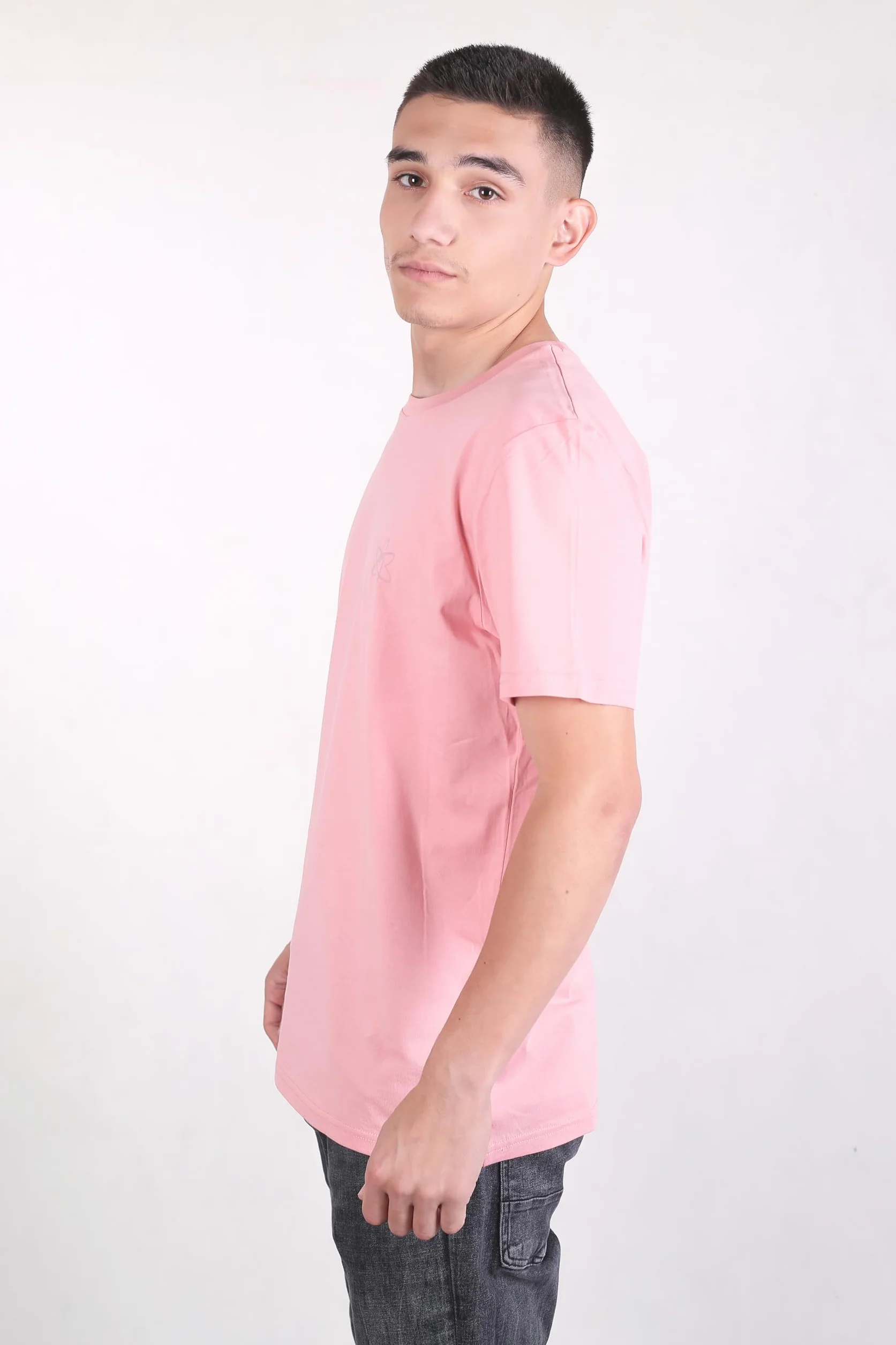 Organic Cotton Camiseta con Estampado Icon, melocotón, XXL