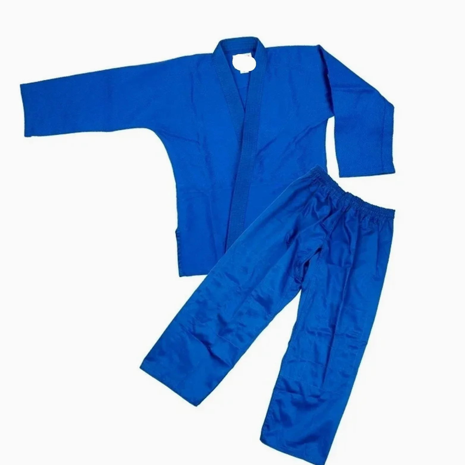 Traje De Judo Uniforme profesional de artes marciales Judo Gi con cinturón blanco, Kimono blanqueado tejido único, perfecto for competición o entrenamiento