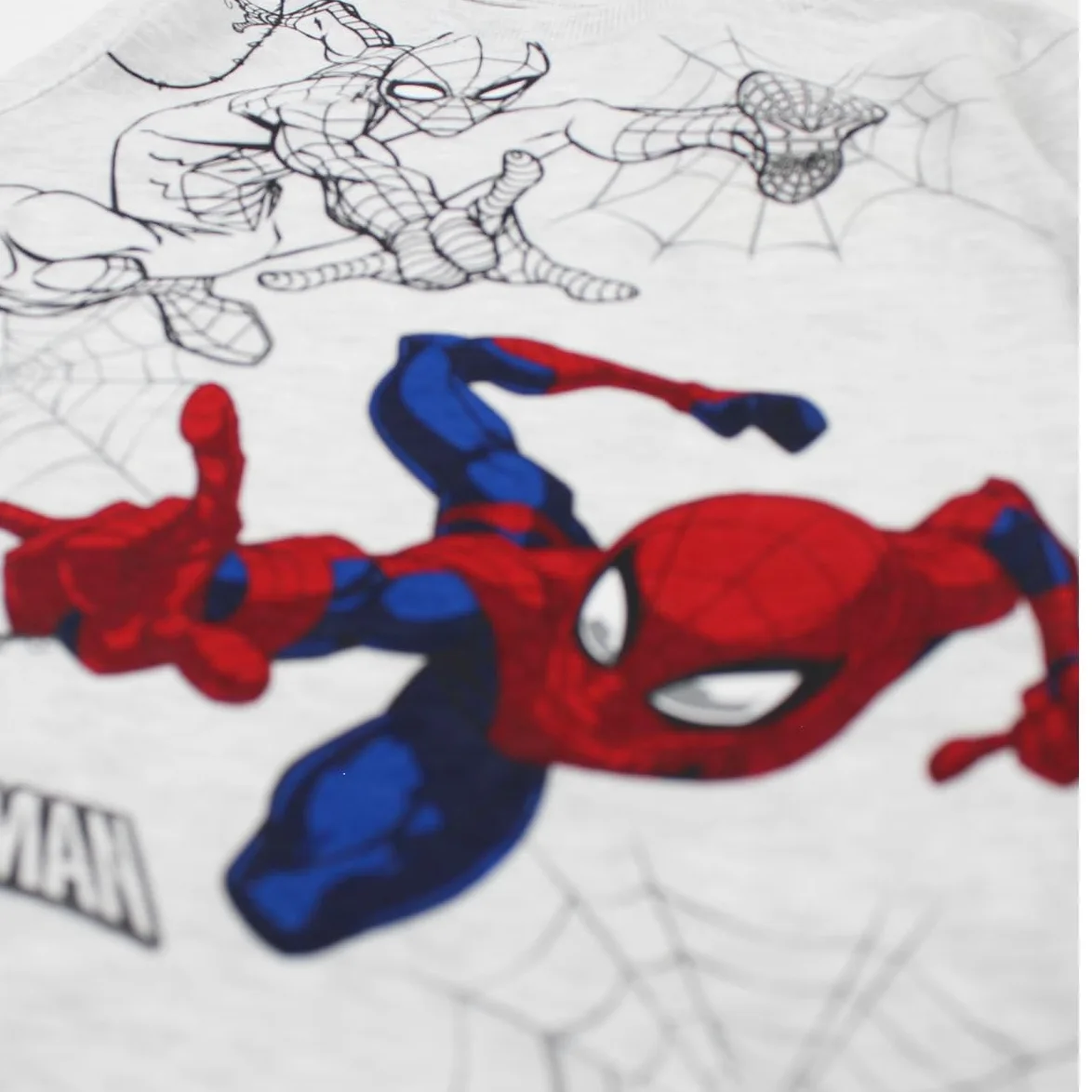Disney Pyjama Coton Garcon Spiderman Pijama de algodón para niño Spiderman Unisex niños (Pack de 2)