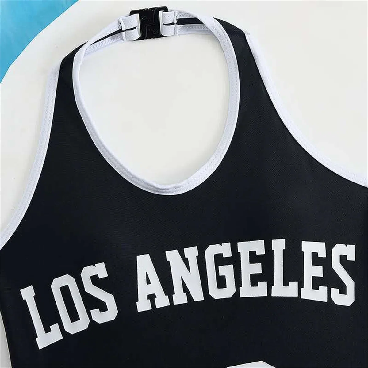 Generisch Traje de baño de verano para niña, bikini con pantalones cortos, 2 piezas, conjuntos de bikini, trajes de baño deportivos