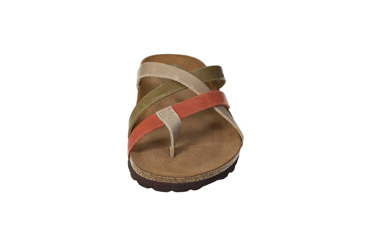 Inter Bios 7113 Sandalia BIOS Beige Mujer Sandalias