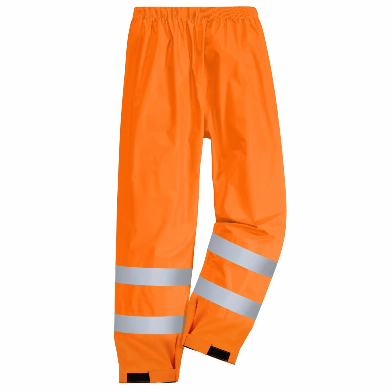 AUYAO Pantalón de Alta Visibilidad, Pantalón de Lluvia Hi-Vis de Doble Capa, Pantalones de Lluvia Reflectantes e Impermeables, Pantalones de Trabajo Hombre y Mujer para Exterior