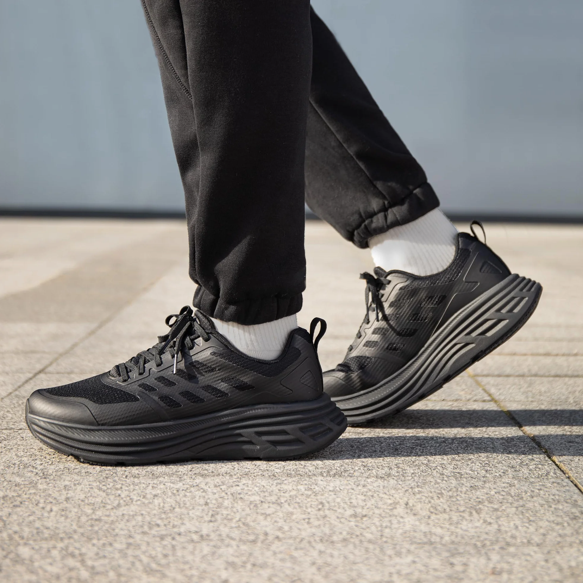 NORTIV 8 Zapatillas Running Deportivas Hombre Walking | Amortiguación EVA de Rebote, Suela de Goma Antideslizante, Malla Transpirable, Soporte TPU Reforzado, Zapatillas Versátiles